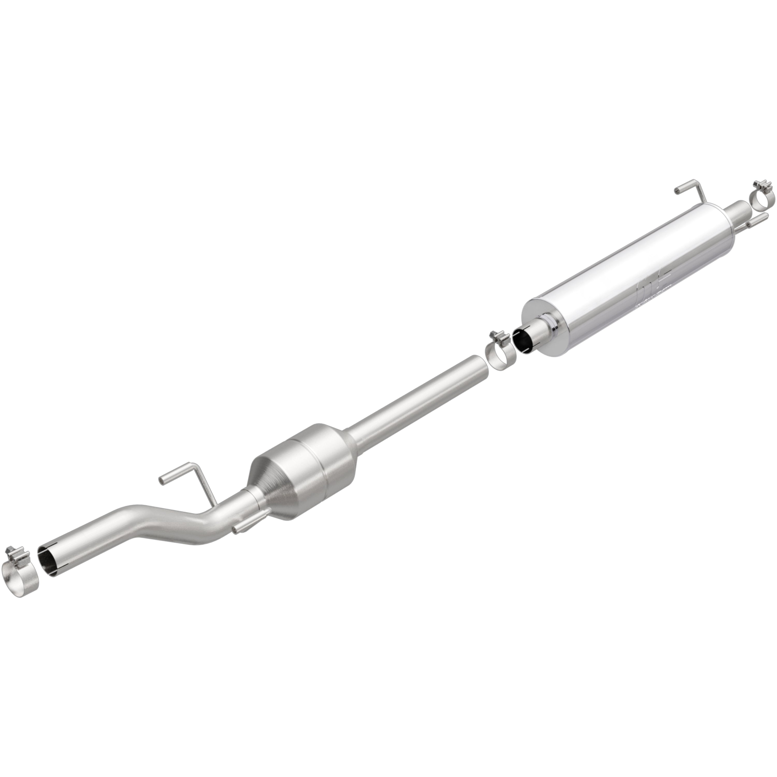 OEM Grade Federal / EPA Compliant Direct-Fit Catalytic Converter <br>03-06 Dodge Sprinter 2500, 3500 2.7L