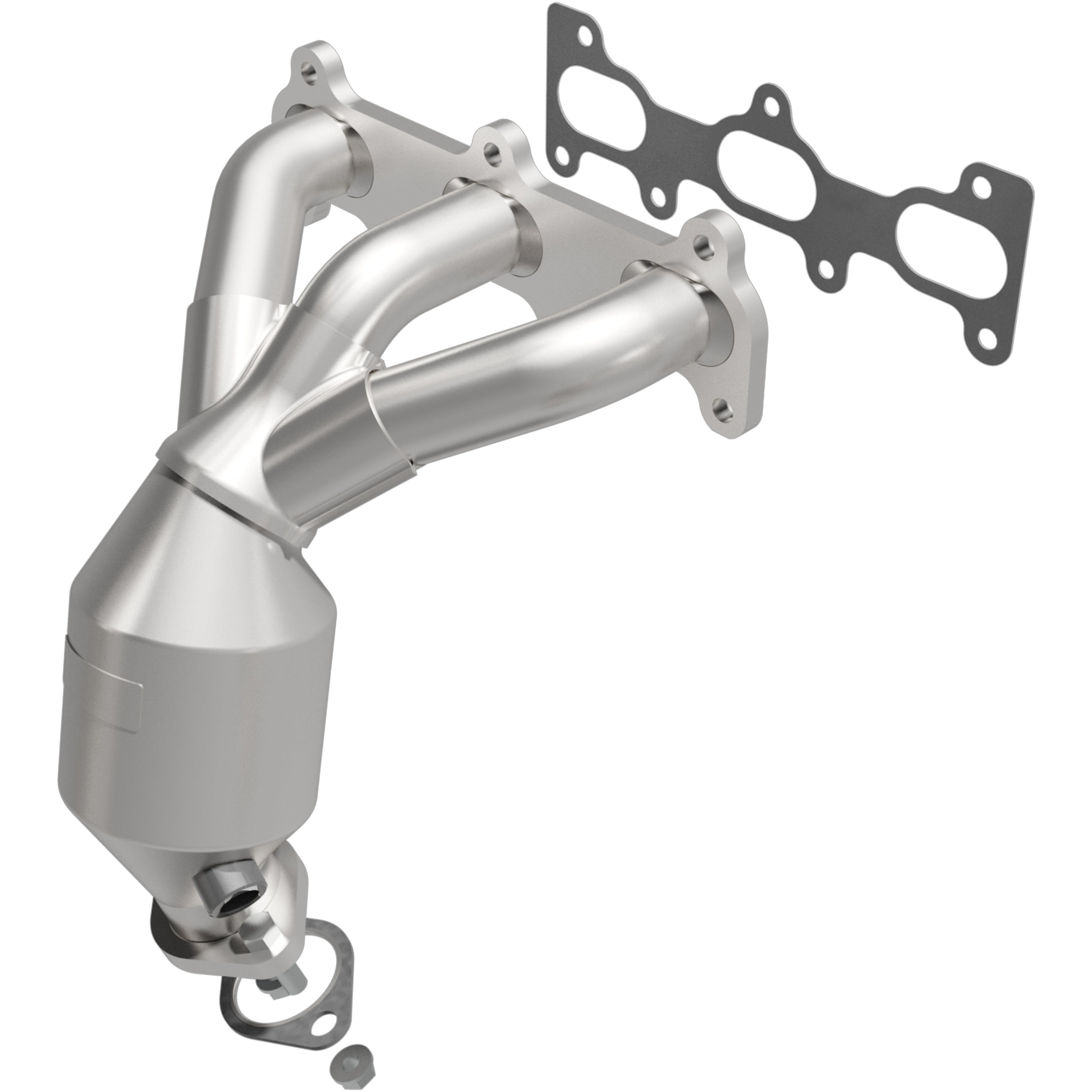 HM Grade Federal / EPA Compliant Manifold Catalytic Converter <br>01-06 Optima, 01-04 Magentis, 99-05 Sonata, 03-06 Tiburon