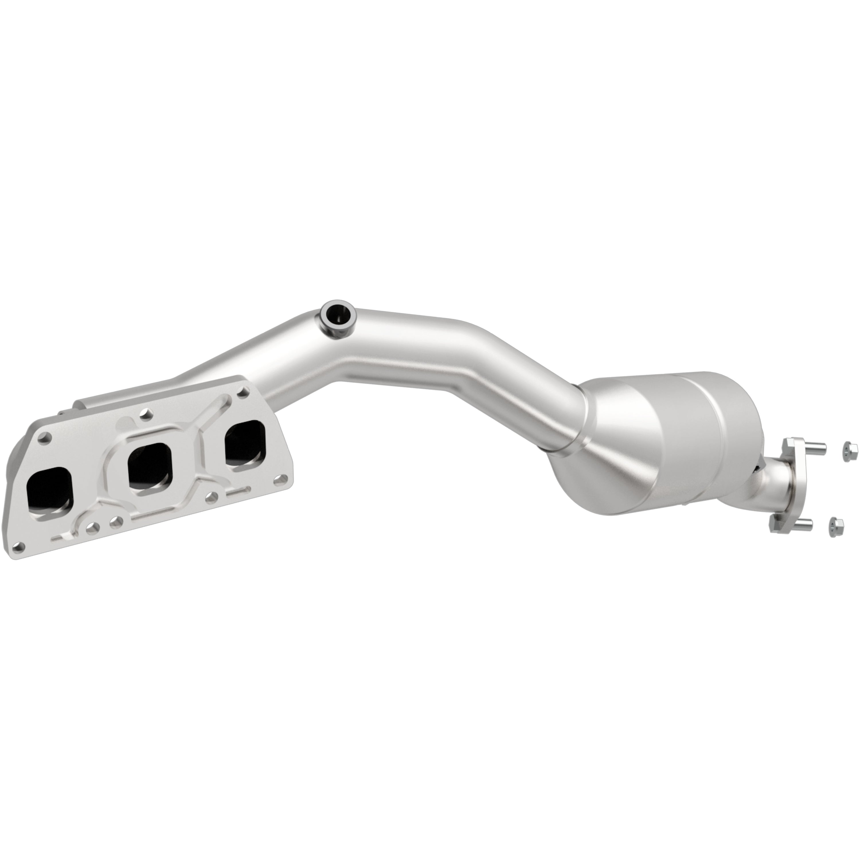 HM Grade Federal / EPA Compliant Manifold Catalytic Converter <br>05-09 Audi A8 Quattro 6.0L