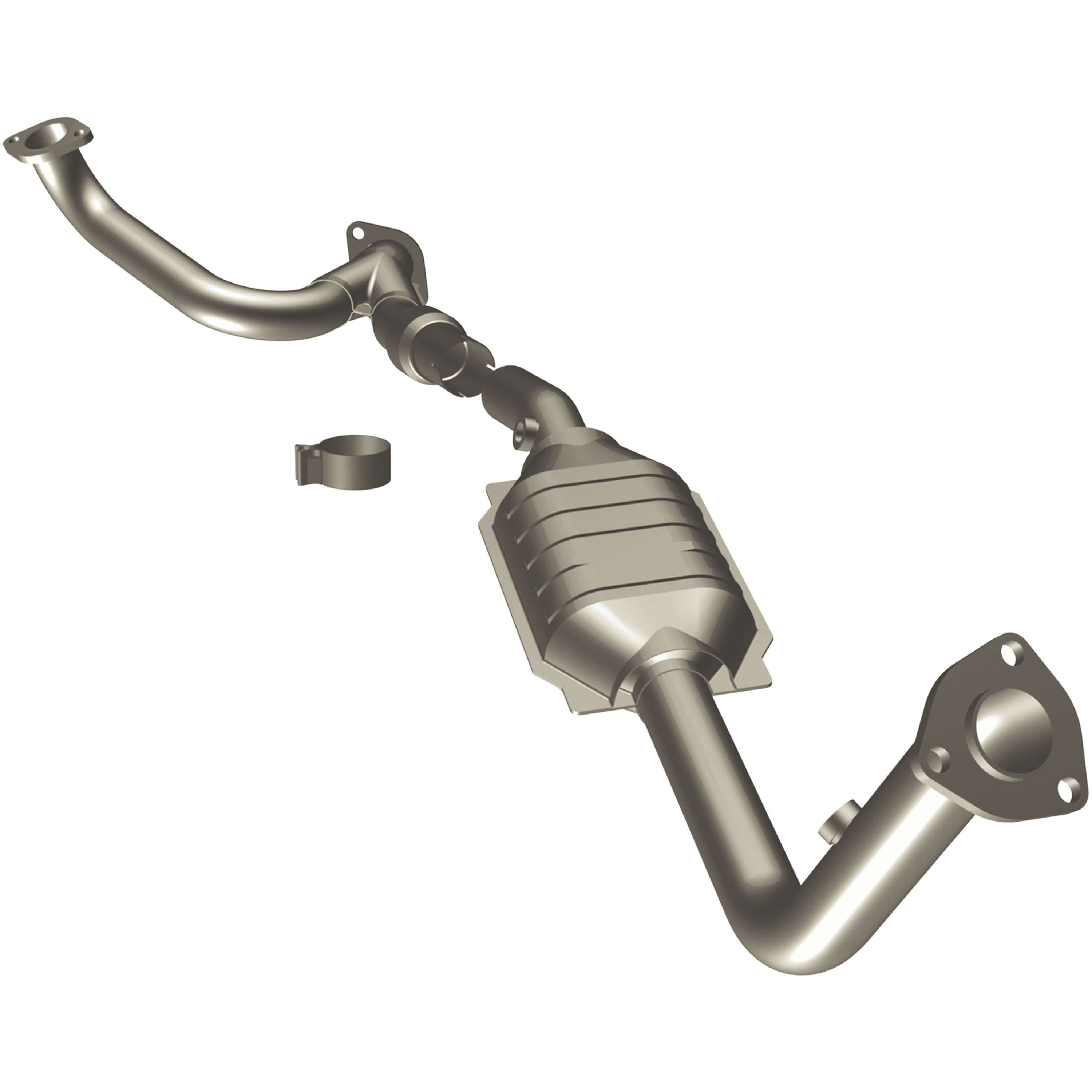 HM Grade Federal / EPA Compliant Direct-Fit Catalytic Converter <br>98-99 Isuzu Trooper, Acura SLX 3.5L