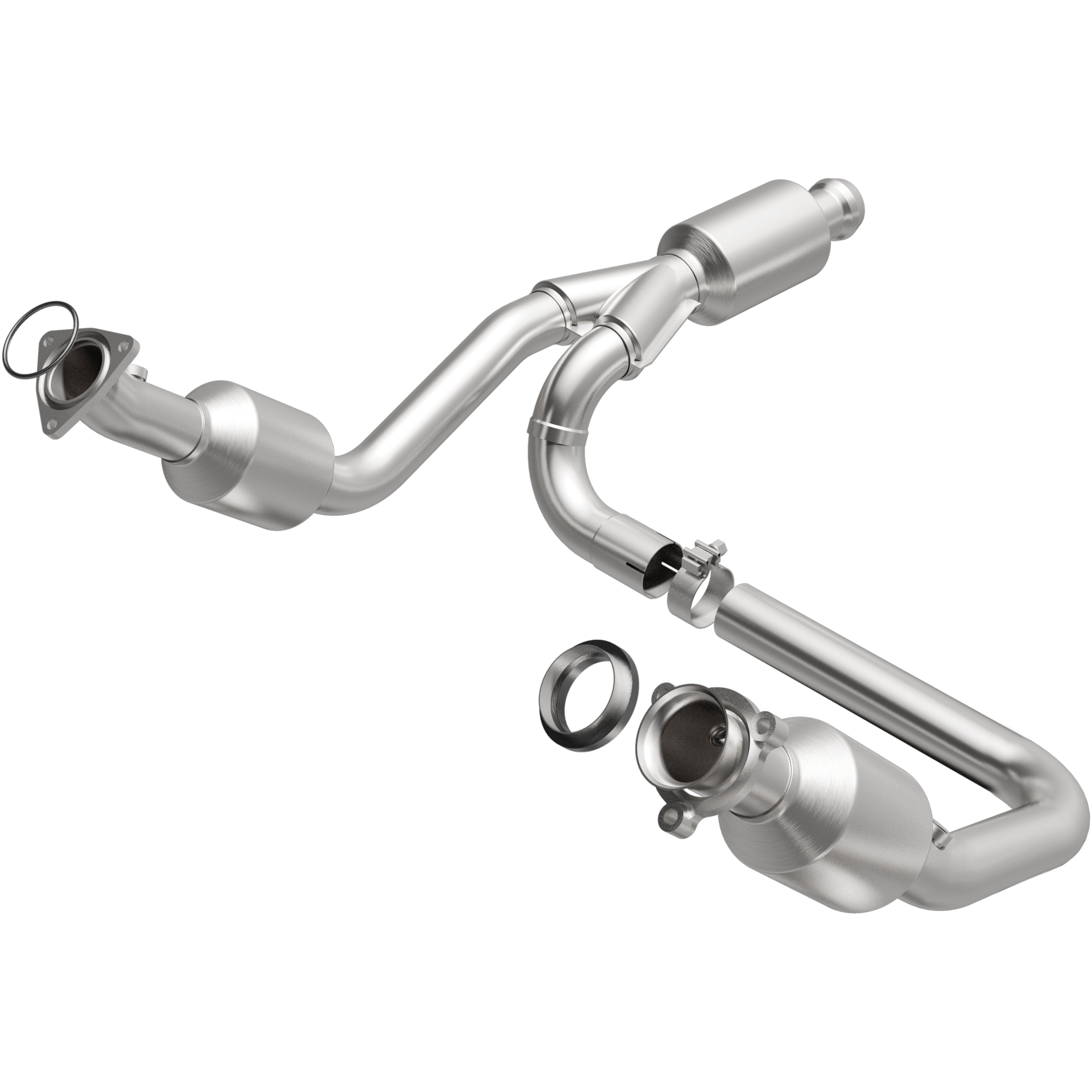 OEM Grade Federal / EPA Compliant Direct-Fit Catalytic Converter <br>2015 Chevy Suburban, Tahoe, GMC Yukon XL 5.3L