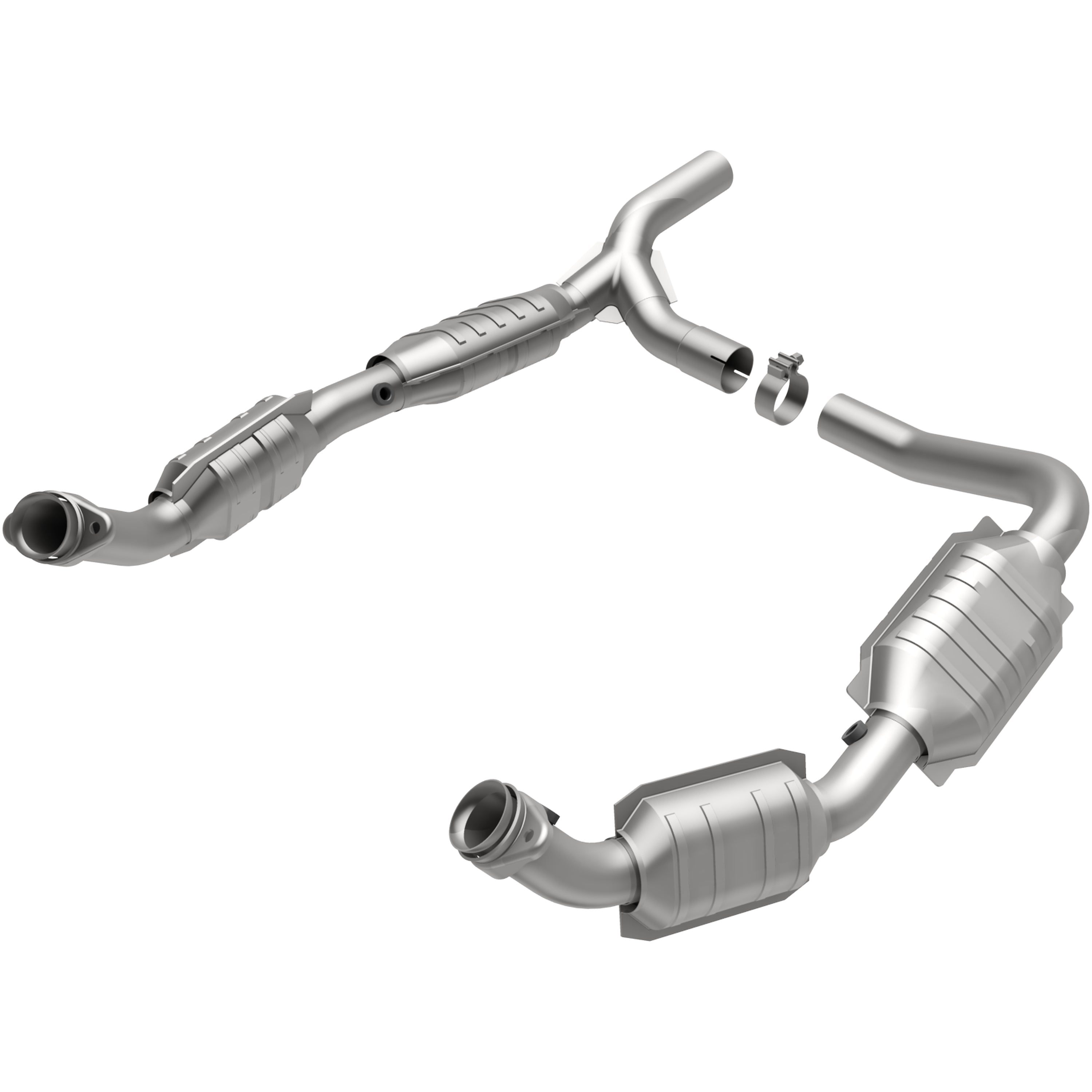 OEM Grade Federal / EPA Compliant Direct-Fit Catalytic Converter <br>07-08 Ford E-150, E-250 4.6L