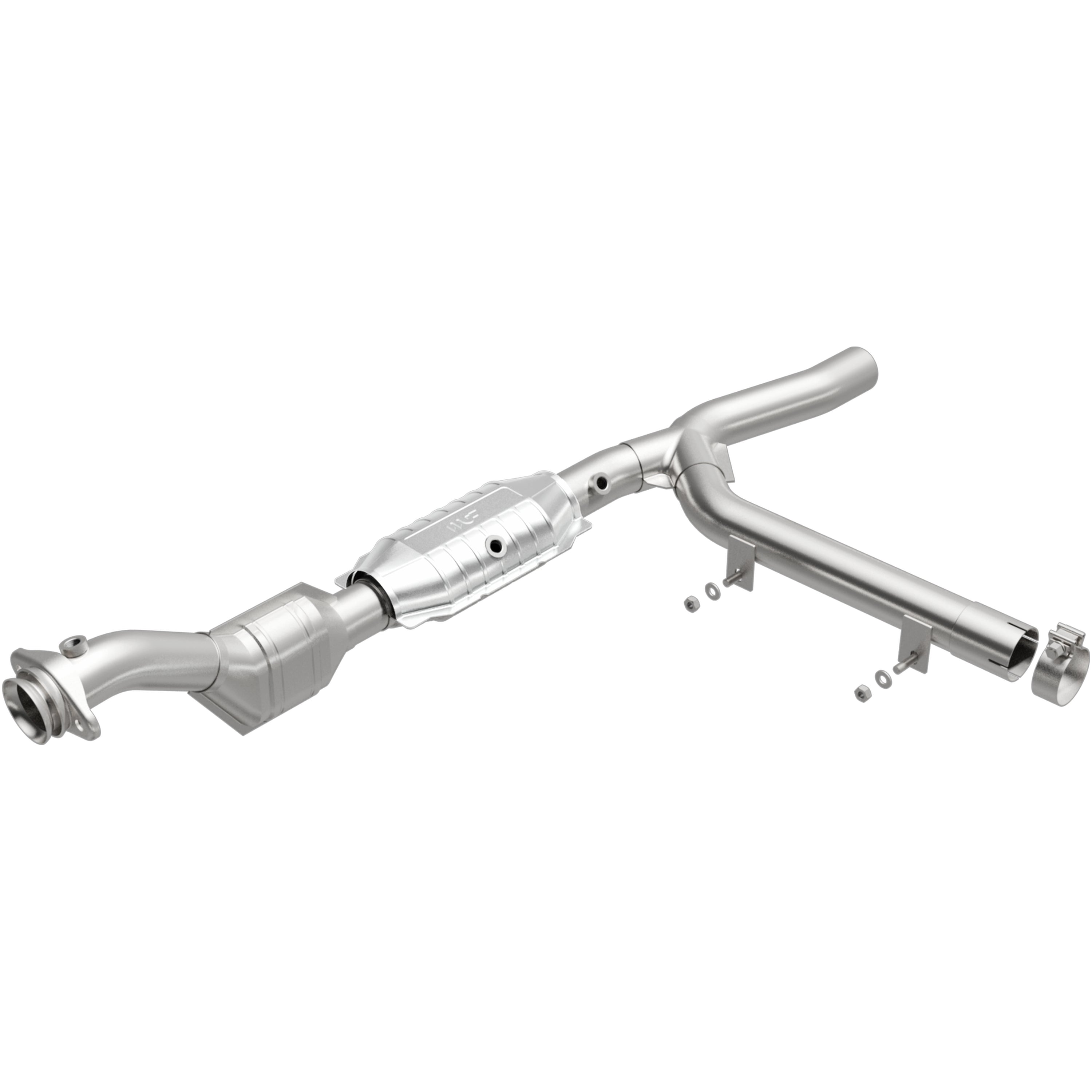 HM Grade Federal / EPA Compliant Direct-Fit Catalytic Converter <br>97-98 Ford Expedition, F-150, F-250 4.6L