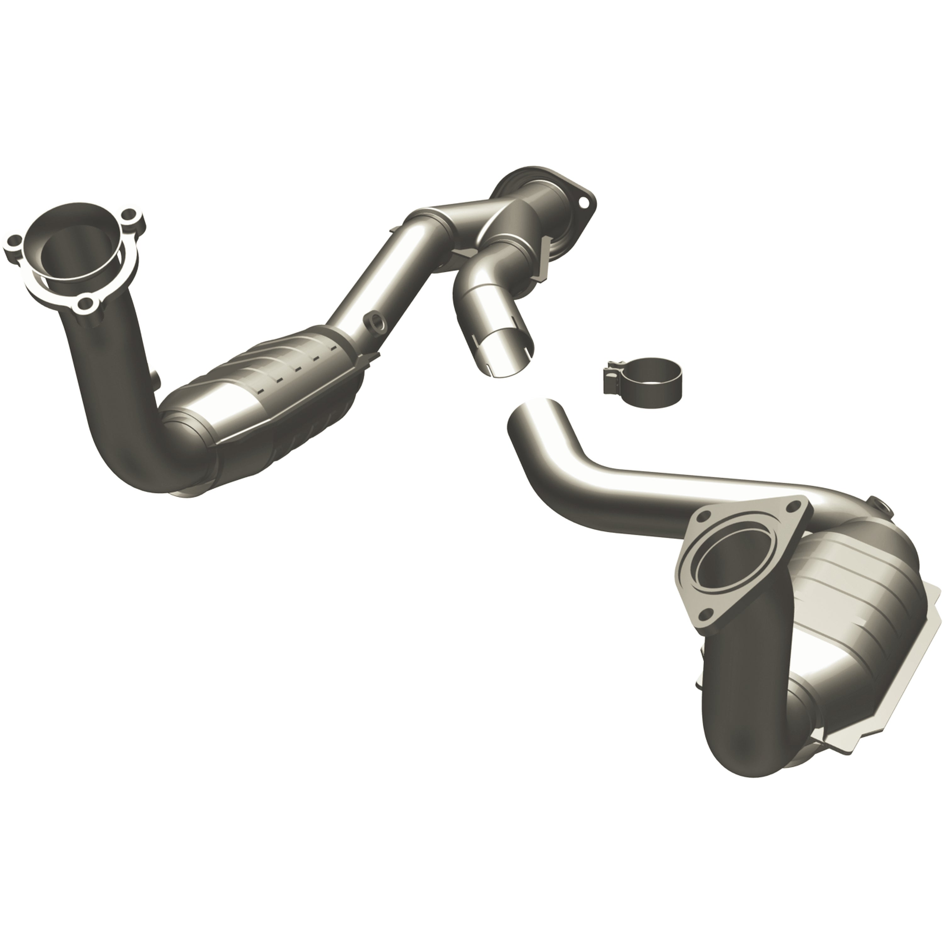 OEM Grade Federal / EPA Compliant Direct-Fit Catalytic Converter <br>03-06 Chevy SSR 5.3L, 6.0L