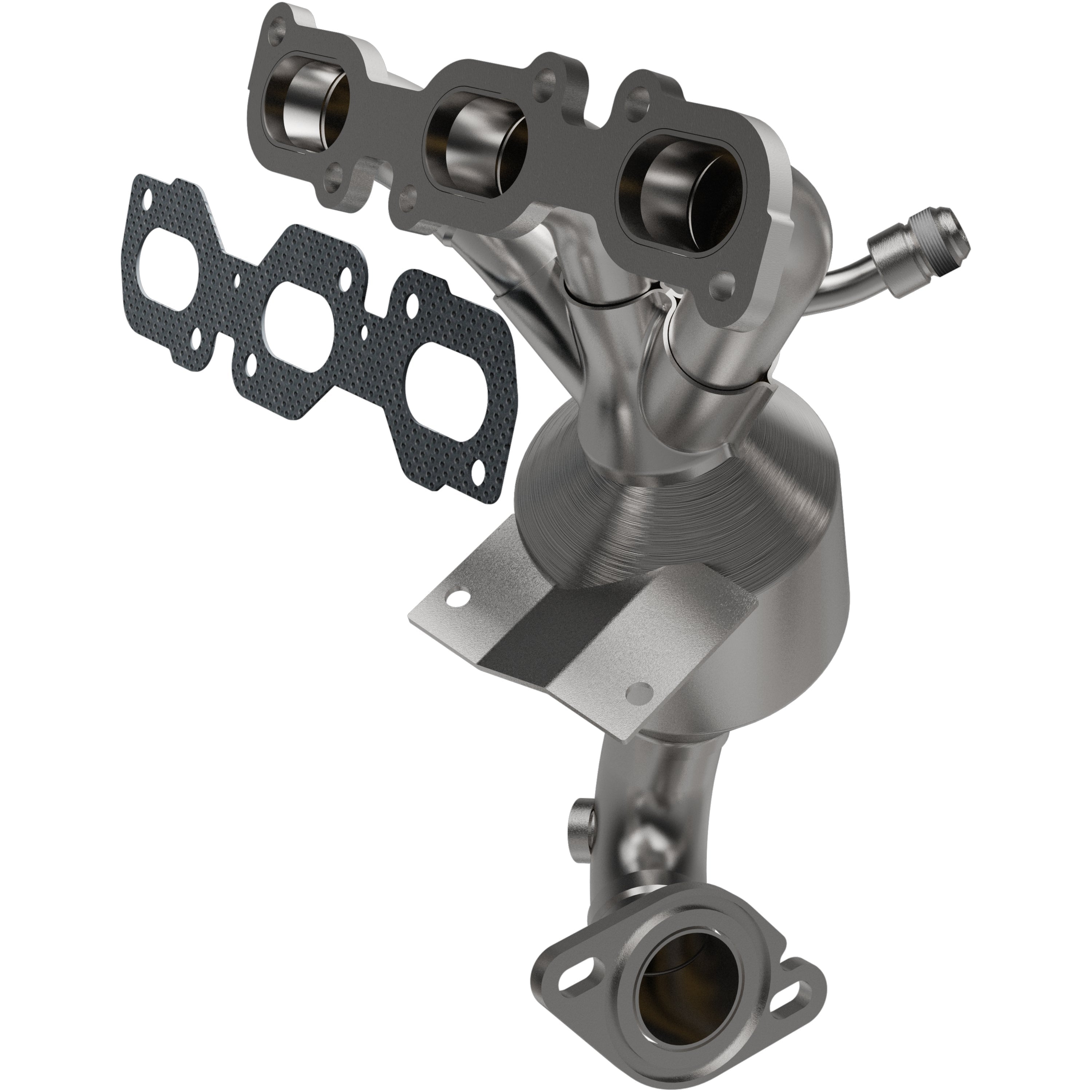 HM Grade Federal / EPA Compliant Manifold Catalytic Converter <br>06-09 Ford Fusion, 2006 Lincoln Zephyr, 06-09 Mercury Milan 3.0L