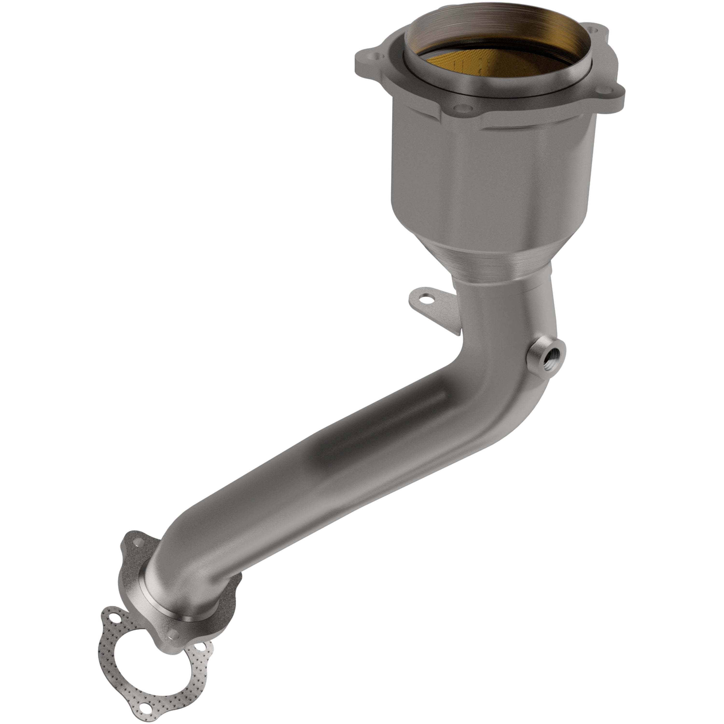 OEM Grade Federal / EPA Compliant Direct-Fit Catalytic Converter <br>10-11 Porsche Cayenne 4.8L