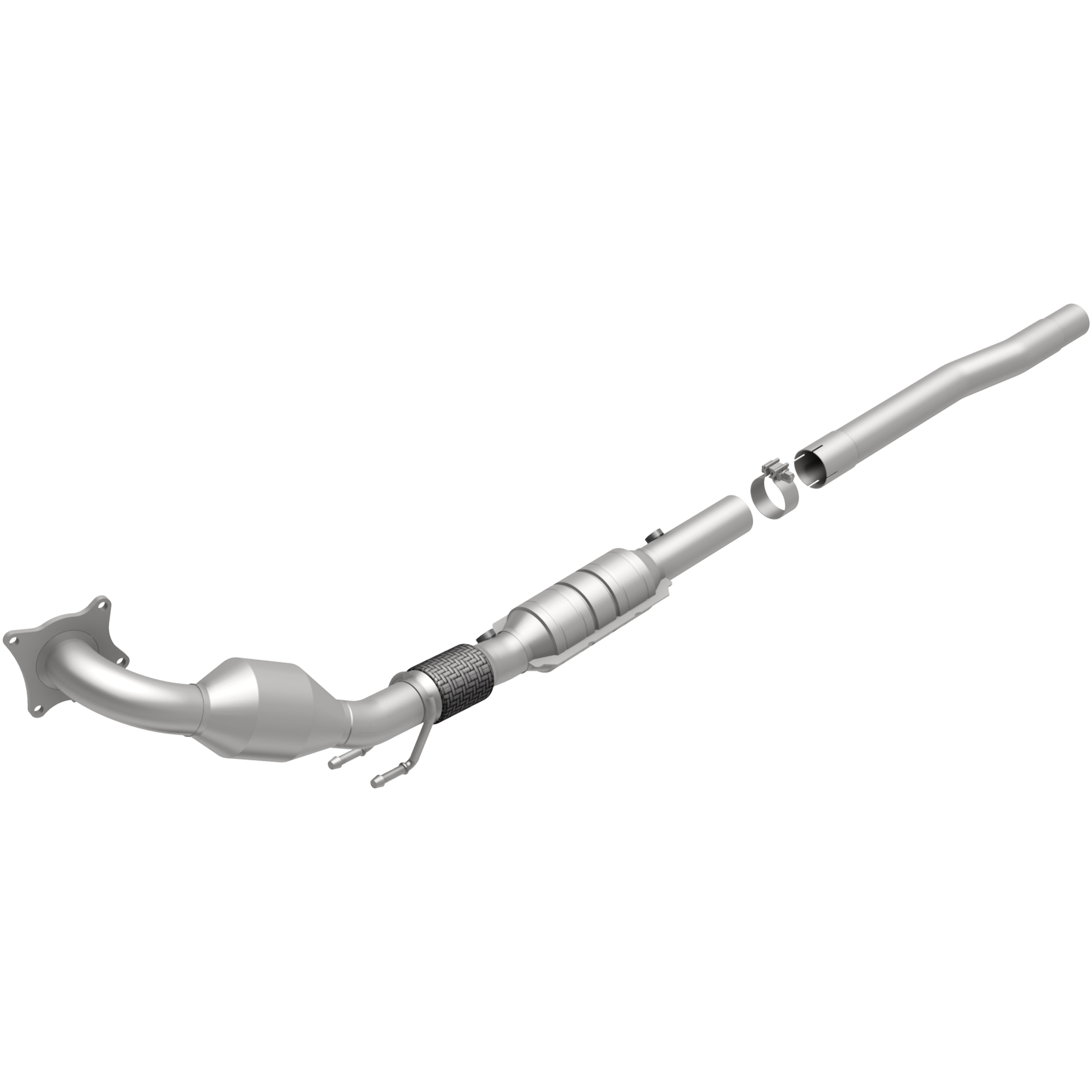 California Grade CARB Compliant Direct-Fit Catalytic Converter <br>08-13 Audi A3, 08-10 Volkswagen Jetta 2.0L