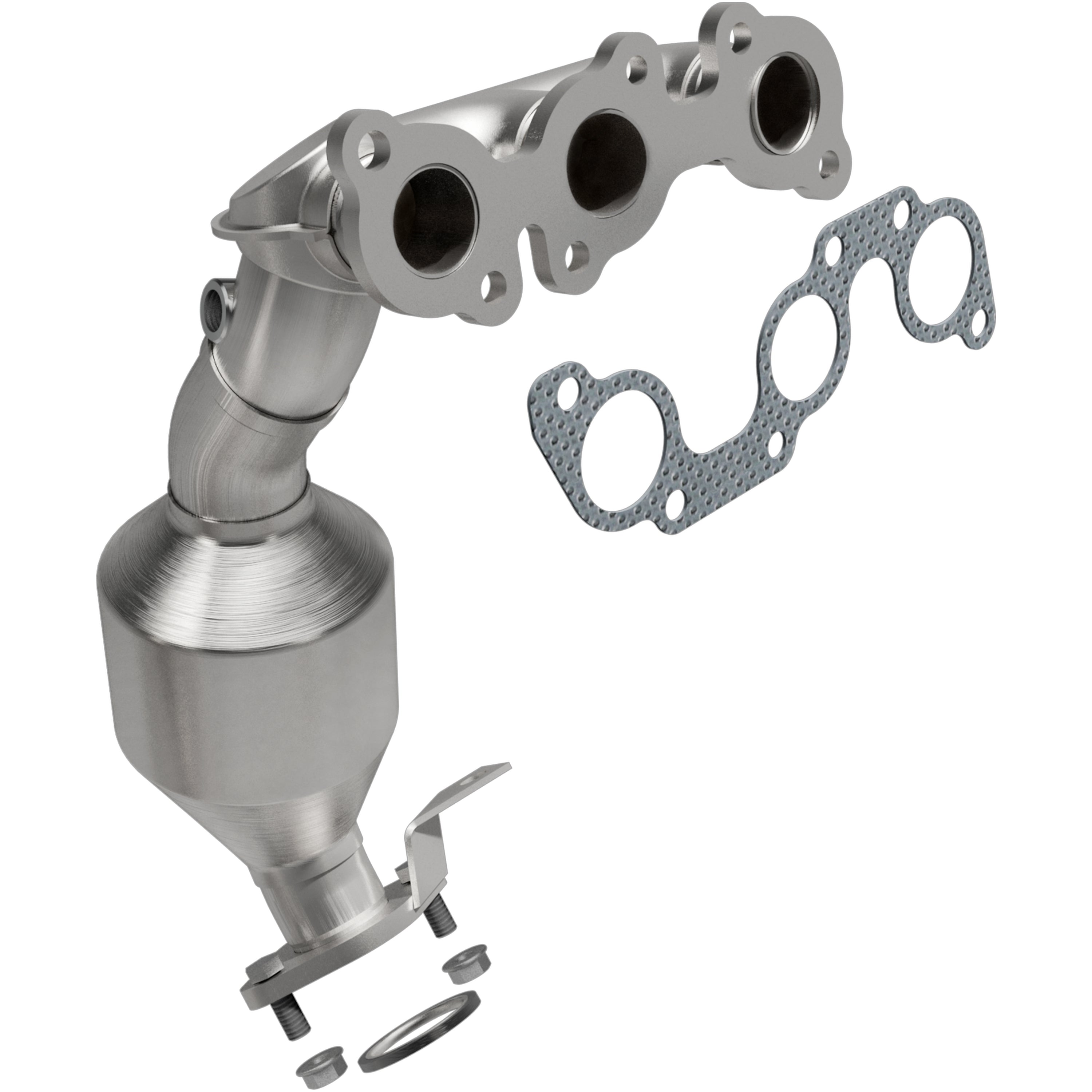 HM Grade Federal / EPA Compliant Manifold Catalytic Converter <br>04-06 RX330, 06-08 RX400h, 04-07 Highlander, 04-06 Sienna