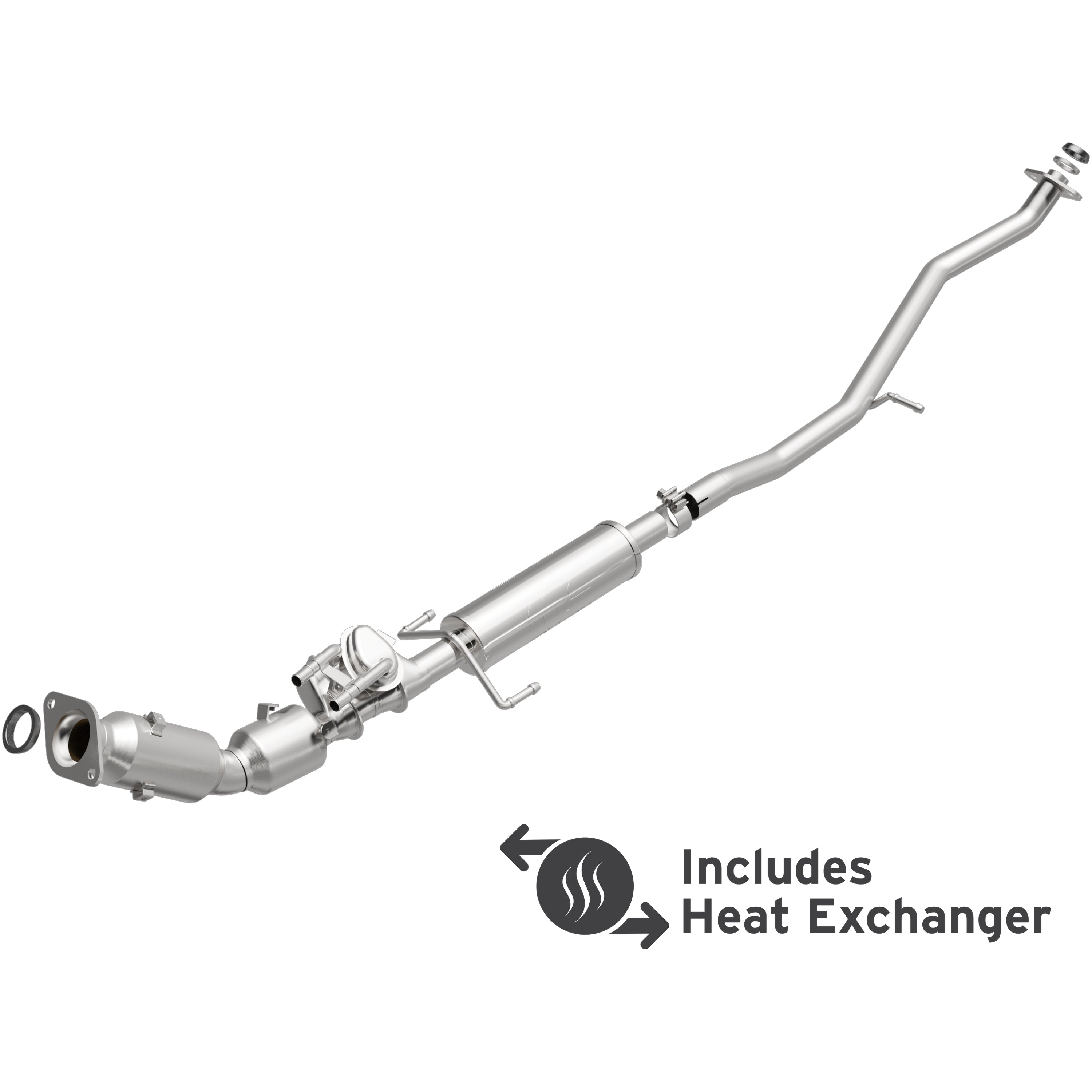 OEM Grade Federal / EPA Compliant Direct-Fit Catalytic Converter <br>12-17 Toyota Prius V 1.8L