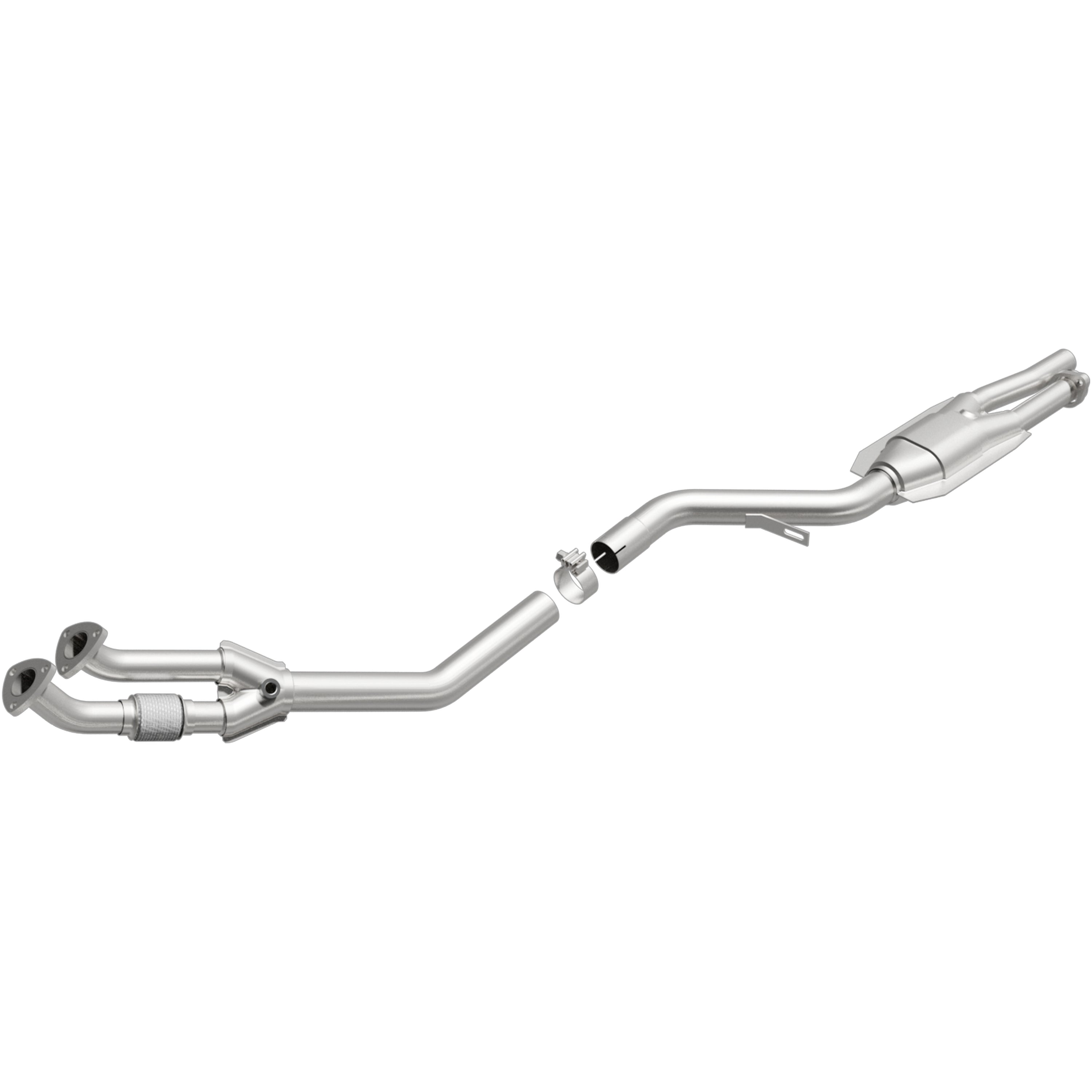 Standard Grade Federal / EPA Compliant Direct-Fit Catalytic Converter <br>89-92 BMW 525i 2.5L