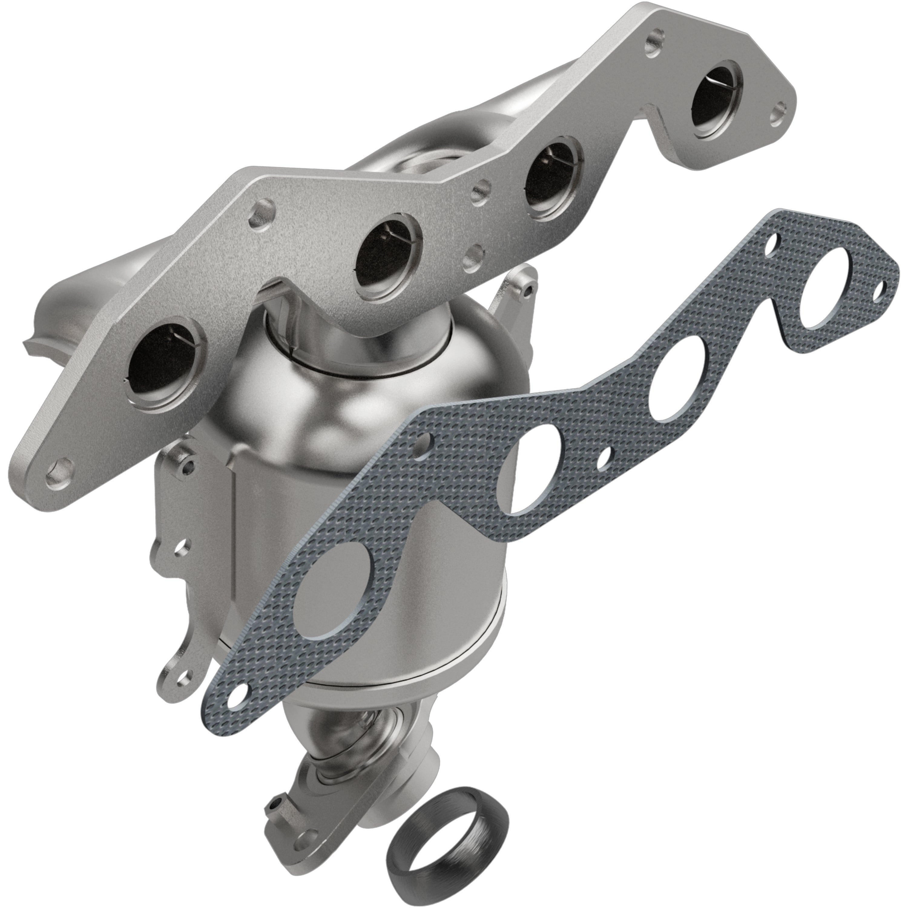 HM Grade Federal / EPA Compliant Manifold Catalytic Converter <br>01-05 Acura EL 1.7L, 01-05 Honda Civic 1.7L