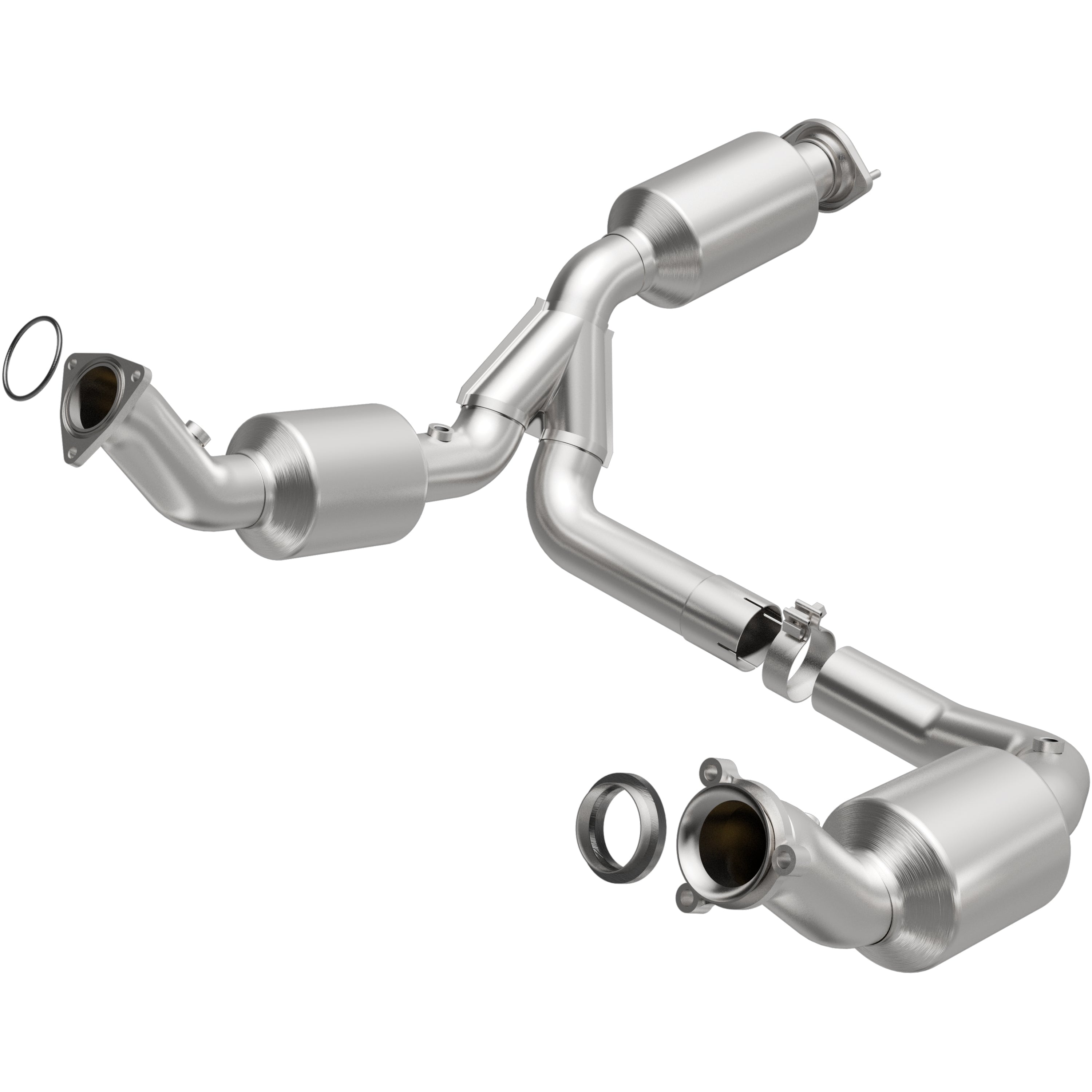 OEM Grade Federal / EPA Compliant Universal Catalytic Converter <br>21-23 Chevy Express / GMC Savana 2500, 3500, 4500