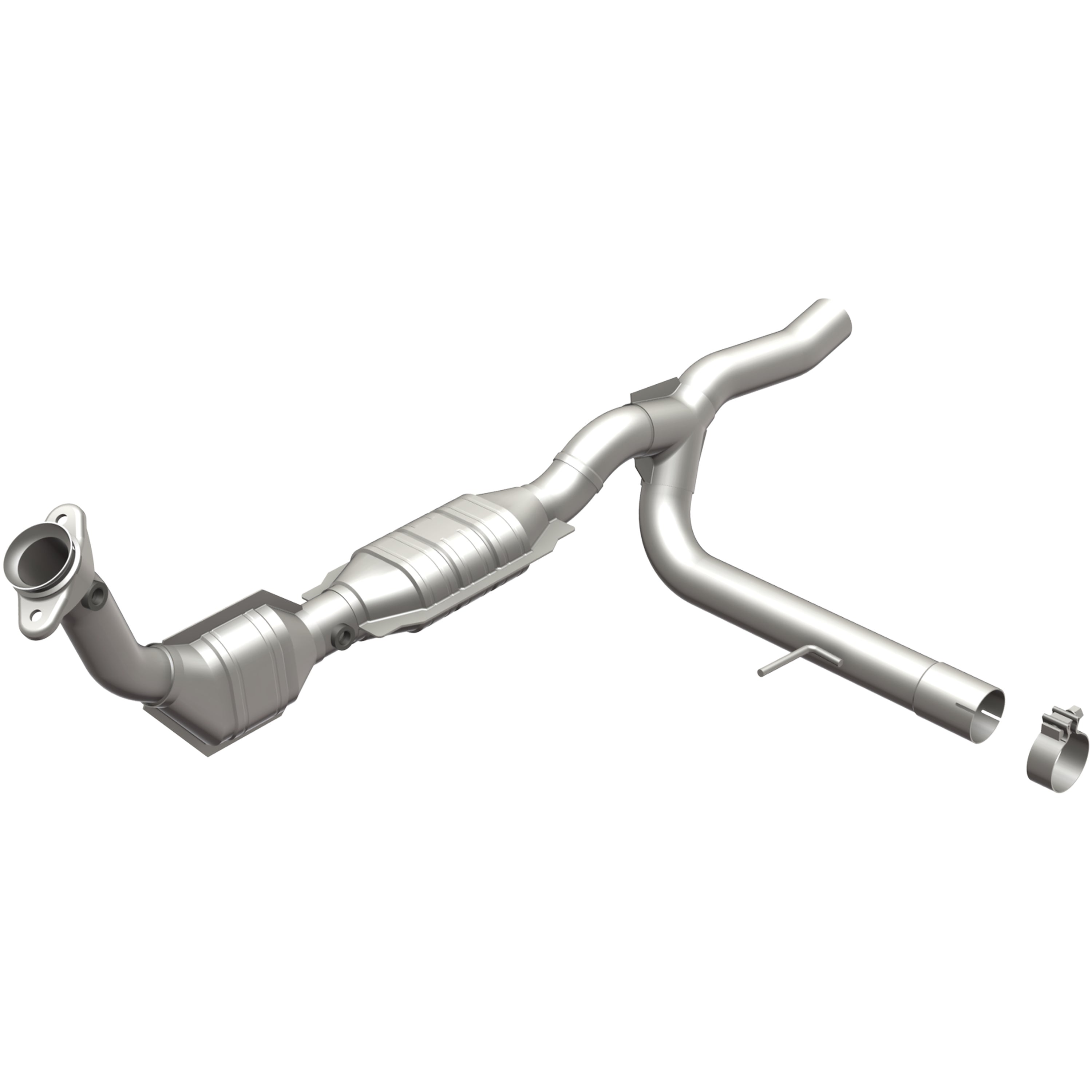 OEM Grade Federal / EPA Compliant Direct-Fit Catalytic Converter <br>04-08 Ford F-150, 06-08 Lincoln Mark LT 5.4L