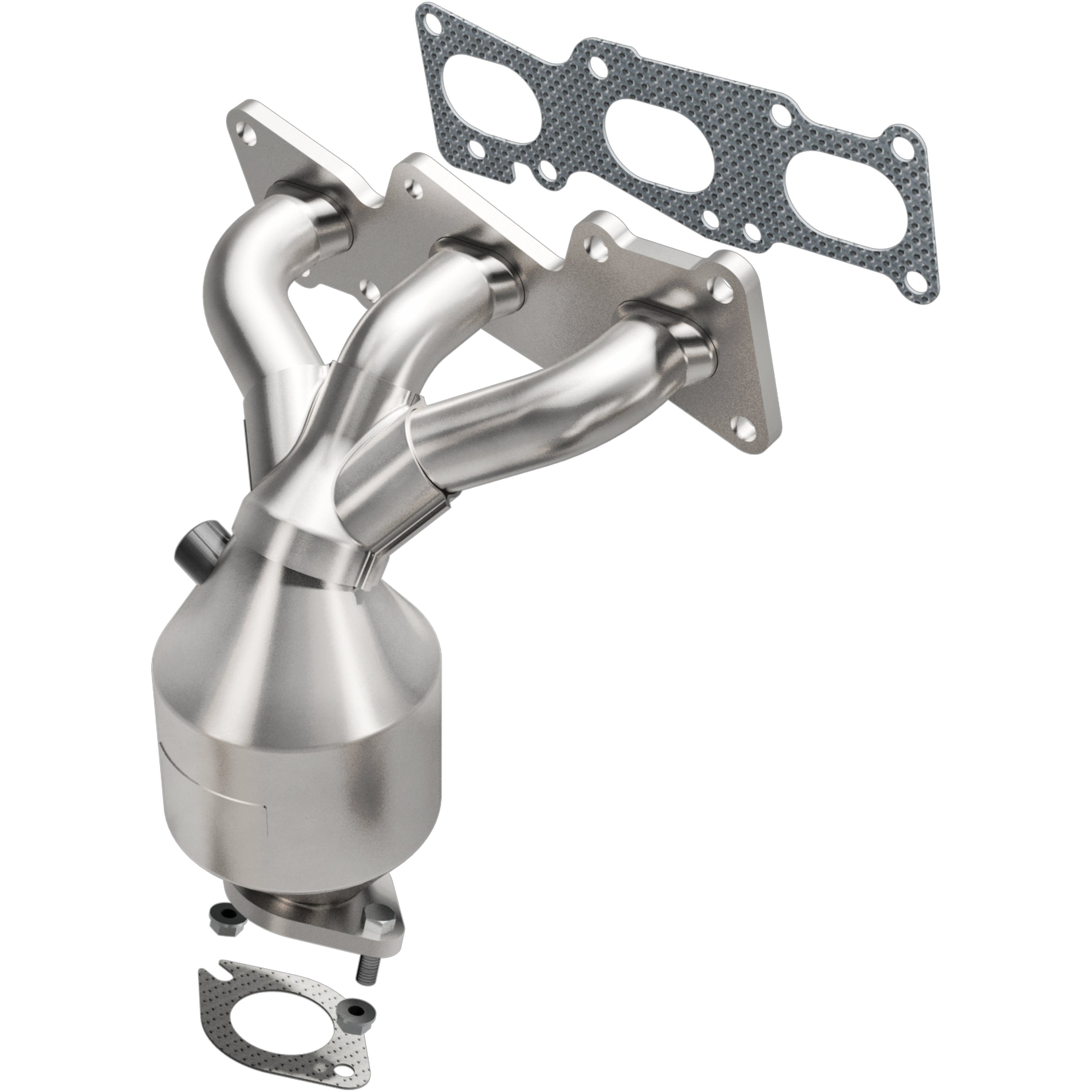 HM Grade Federal / EPA Compliant Manifold Catalytic Converter <br>07-09 Kia Amanti, 06-07 Hyundai Sonata, 06-11 Azera