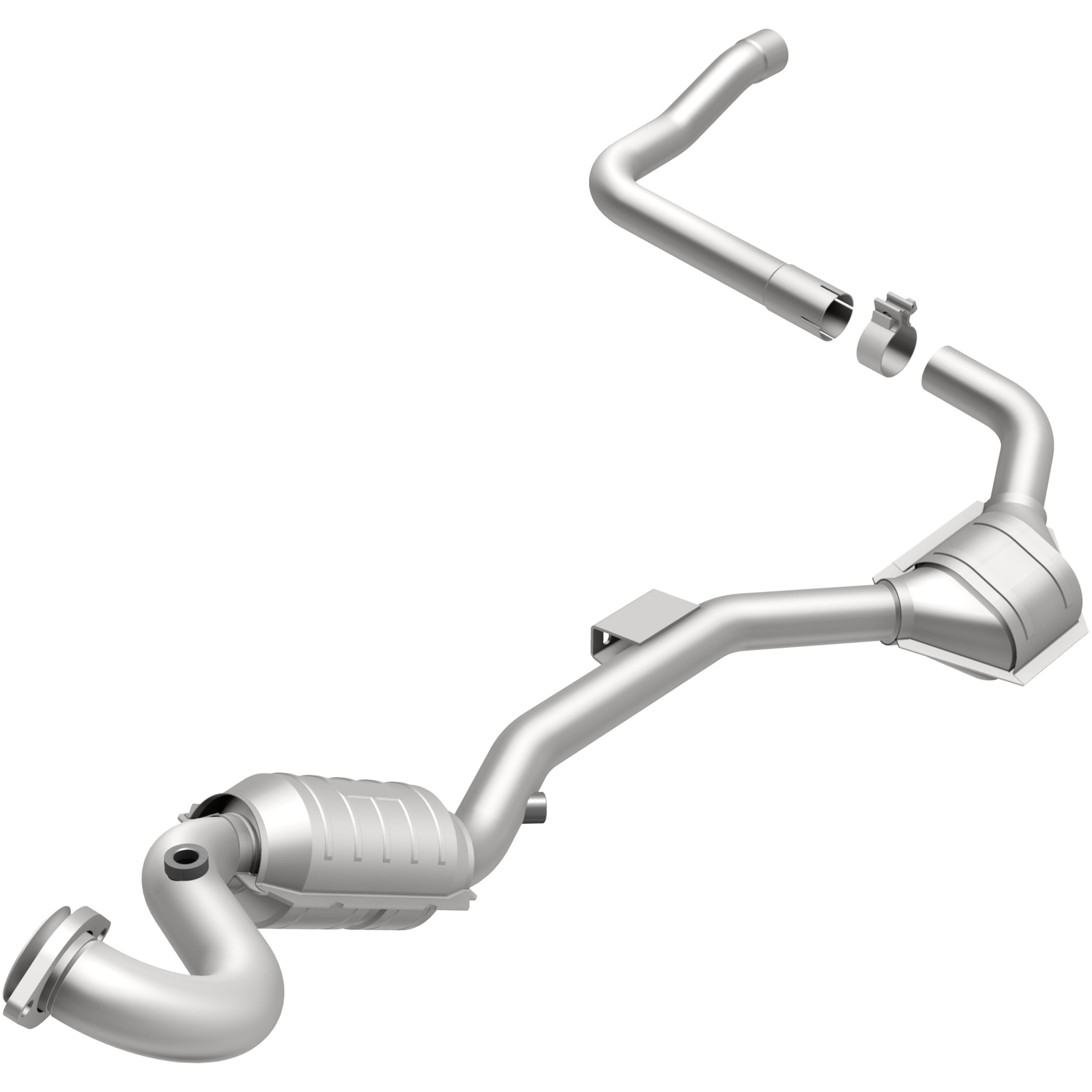 HM Grade Federal / EPA Compliant Direct-Fit Catalytic Converter <br>99-01 Mercedes-Benz ML430 4.3L