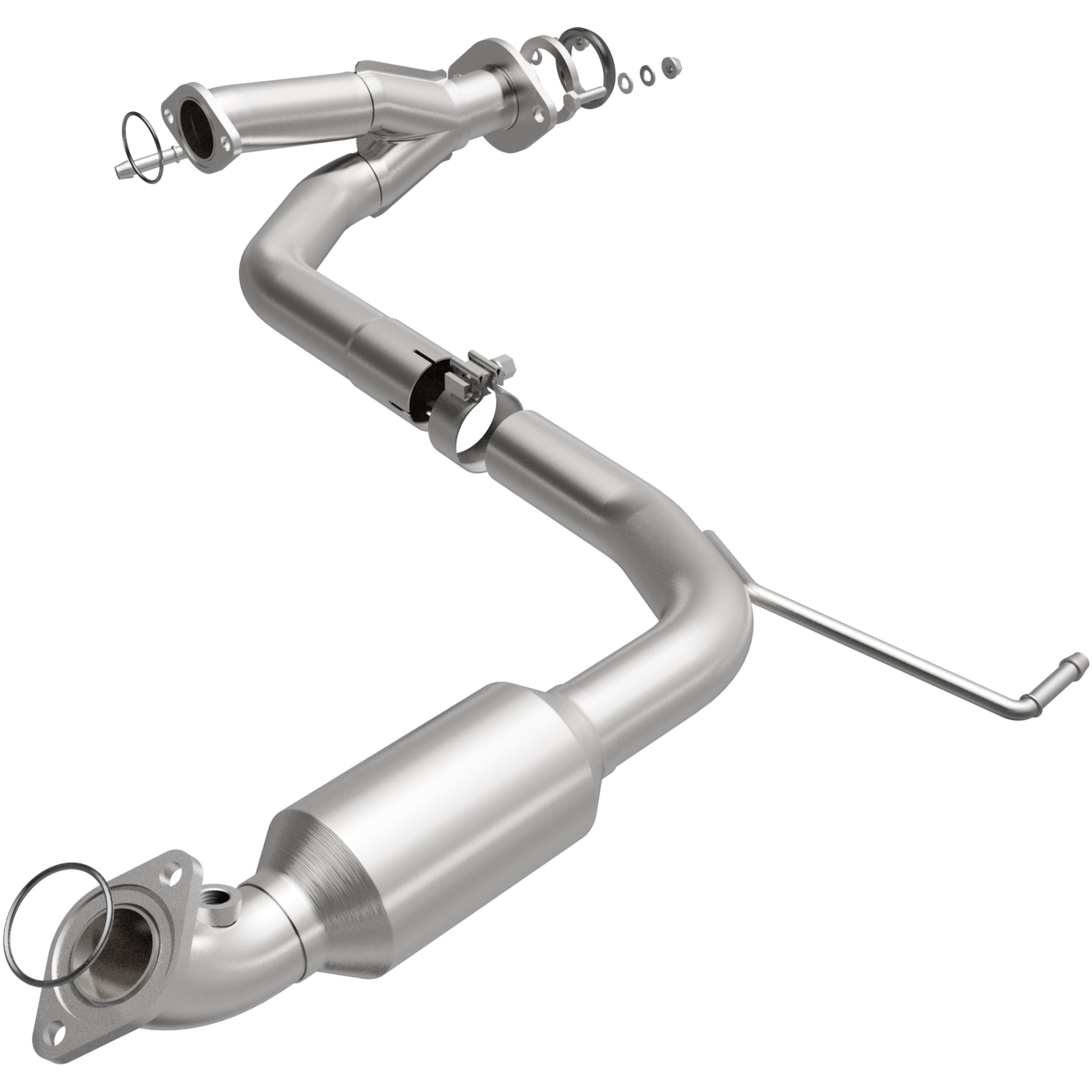 California Grade CARB Compliant Direct-Fit Catalytic Converter <br>12-15 Toyota Tacoma 4.0L Left