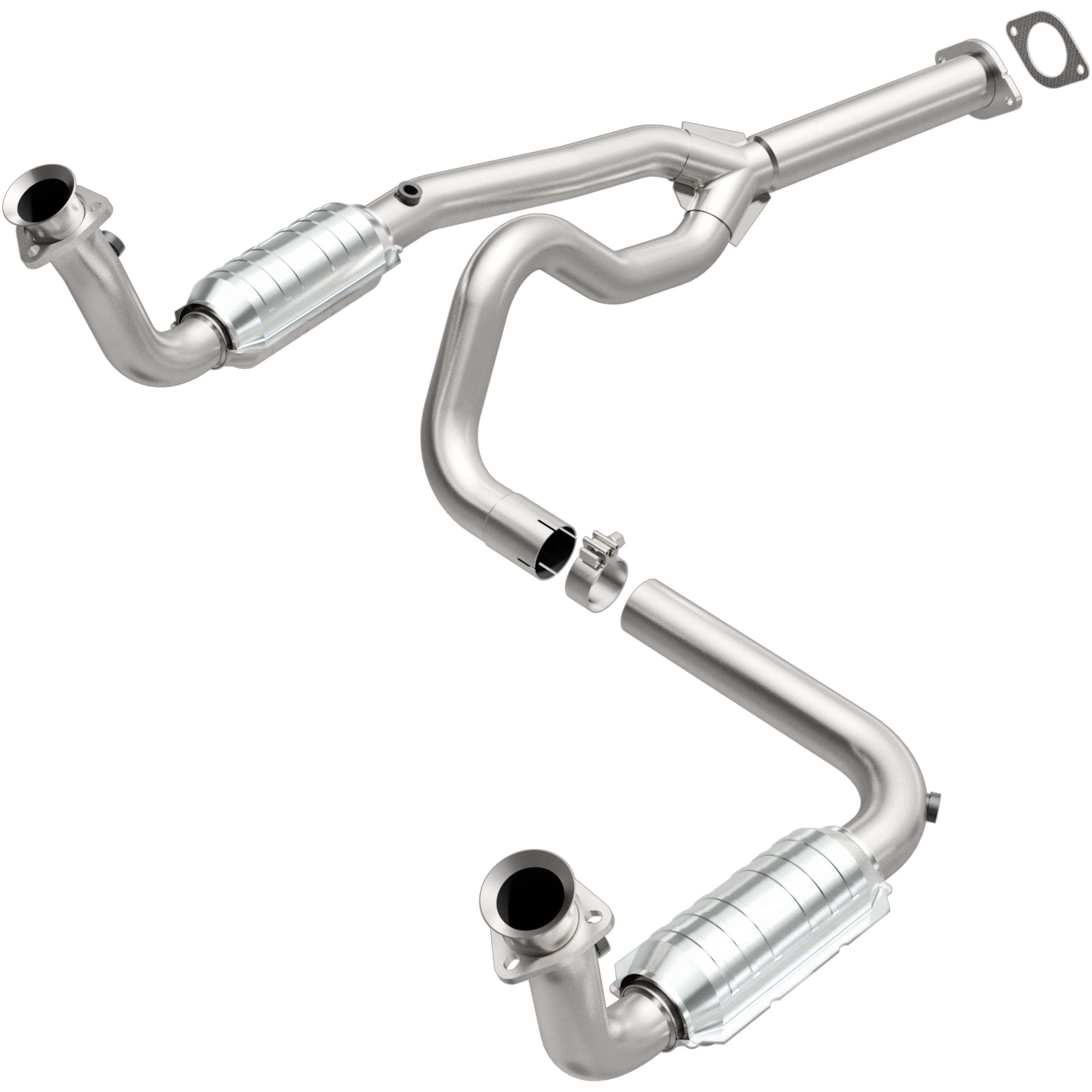 HM Grade Federal / EPA Compliant Direct-Fit Catalytic Converter <br>00-02 Chevy Express, GMC Savana1500-3500