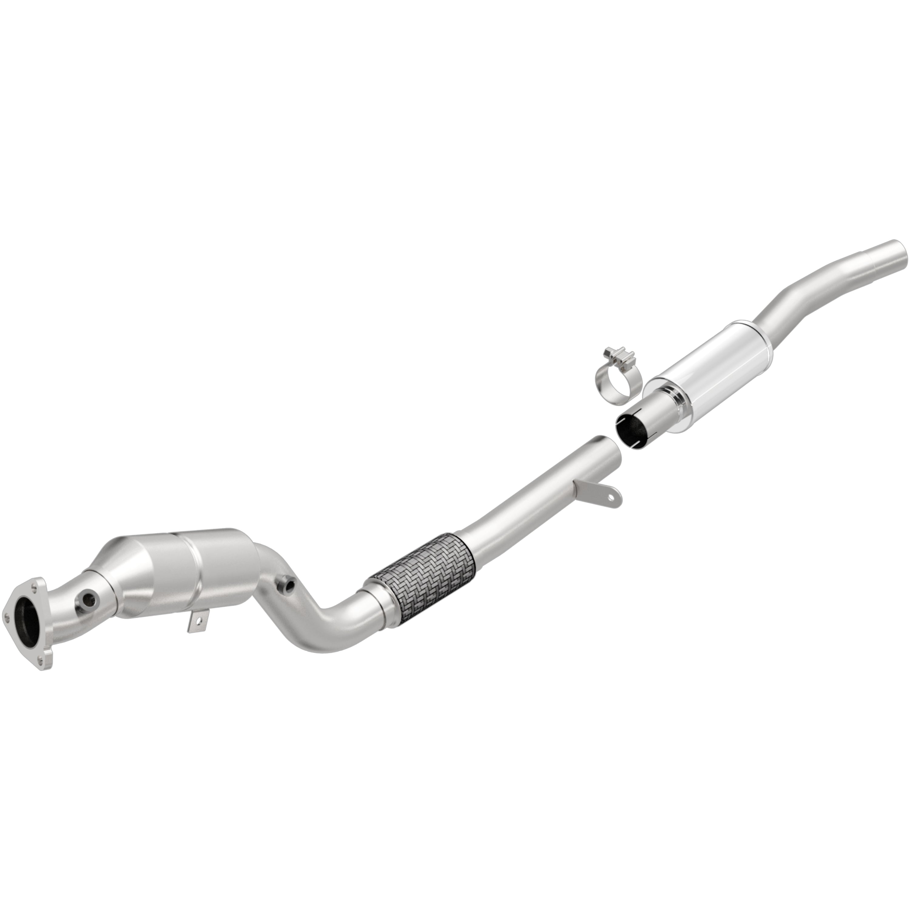 HM Grade Federal / EPA Compliant Direct-Fit Catalytic Converter <br>04-06 Audi A8 Quattro 4.2L