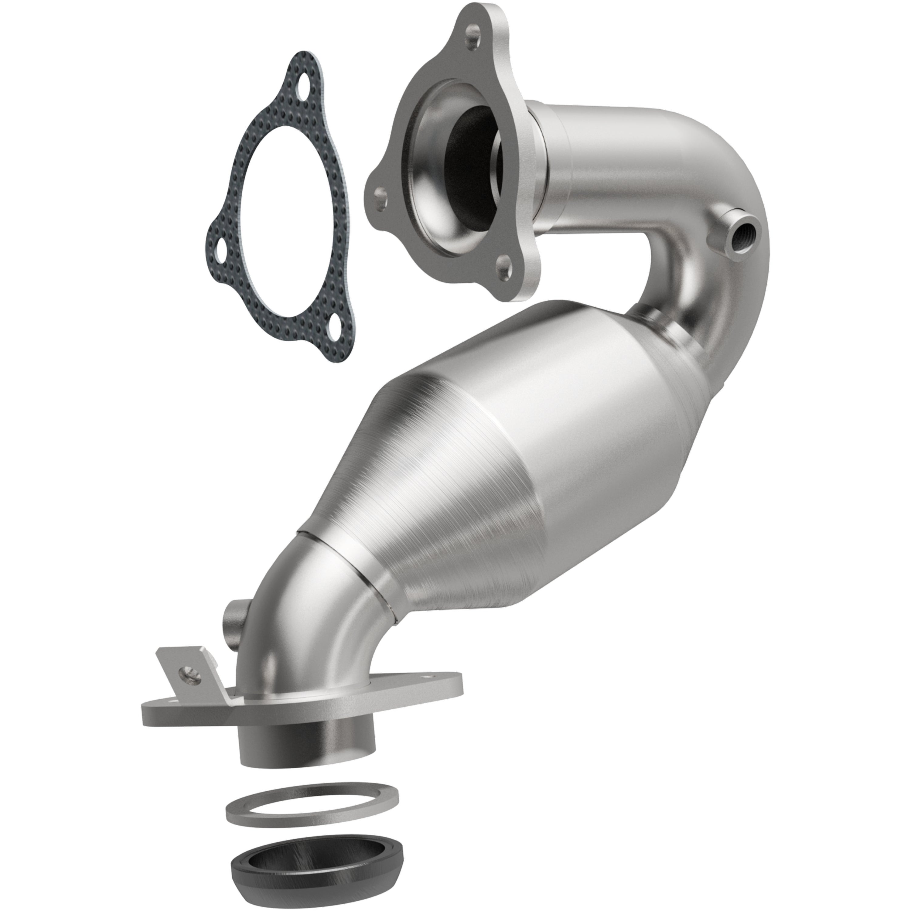 California Grade CARB Compliant Direct-Fit Catalytic Converter <br>07-12 Acura RDX 2.3L Front