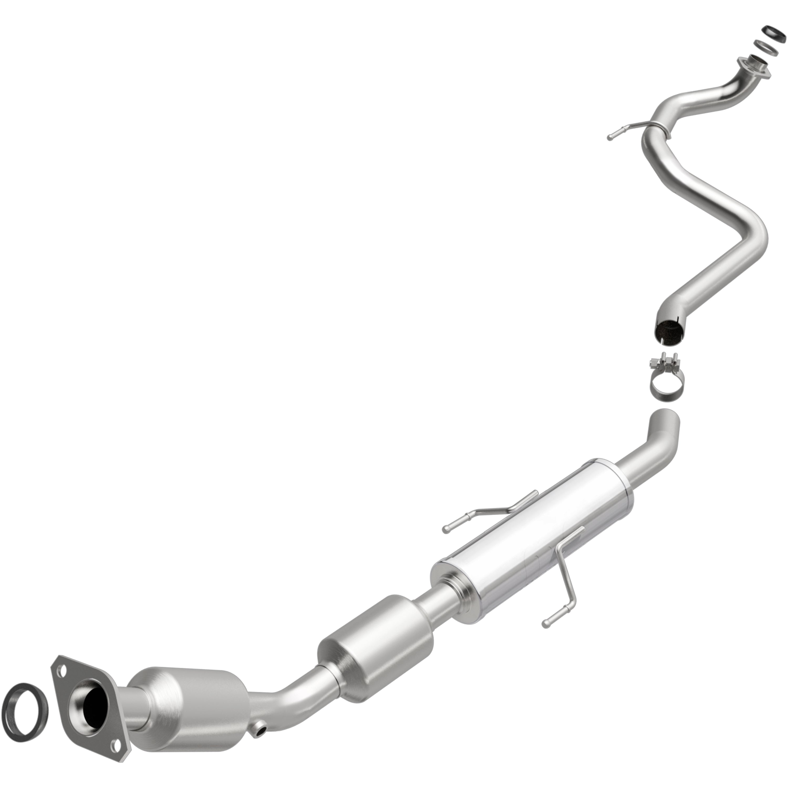 California Grade CARB Compliant Direct-Fit Catalytic Converter <br>07-11 Toyota Yaris 1.5L