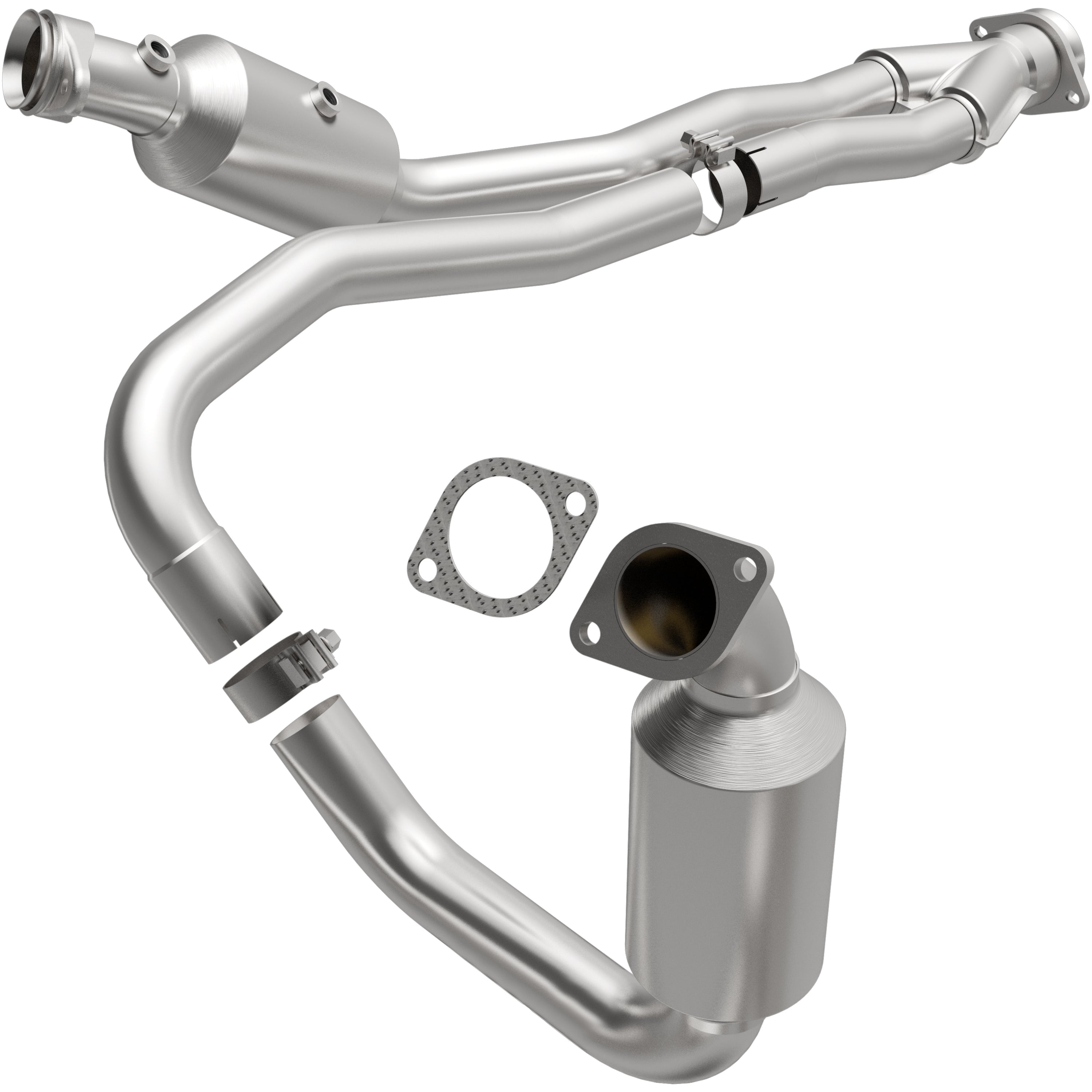 OEM Grade Federal / EPA Compliant Direct-Fit Catalytic Converter <br>15-19 Ford Transit-150, 15-19 Transit-250