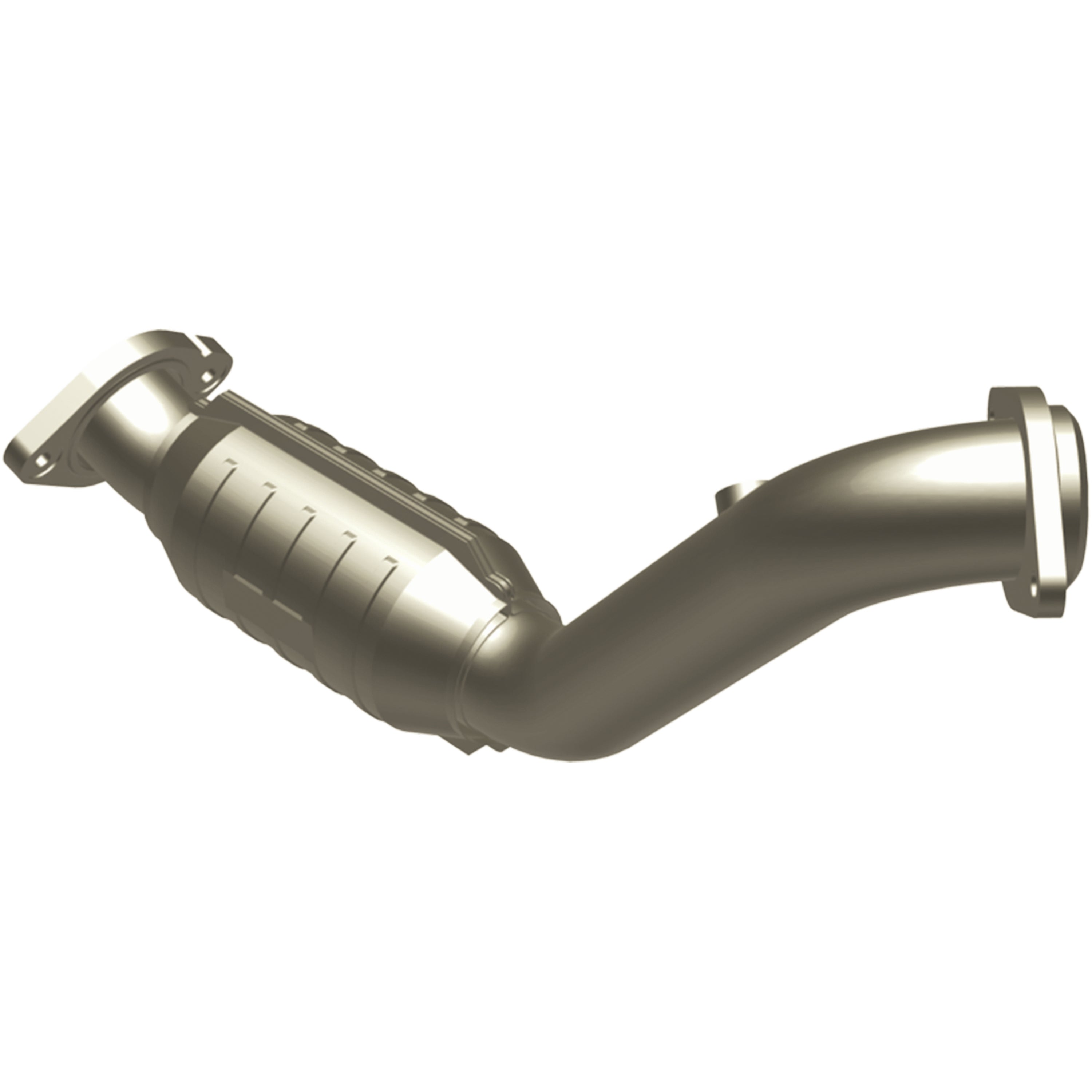 HM Grade Federal / EPA Compliant Direct-Fit Catalytic Converter <br>05-11 Chevy Corvette 6.0L, 6.2L Right