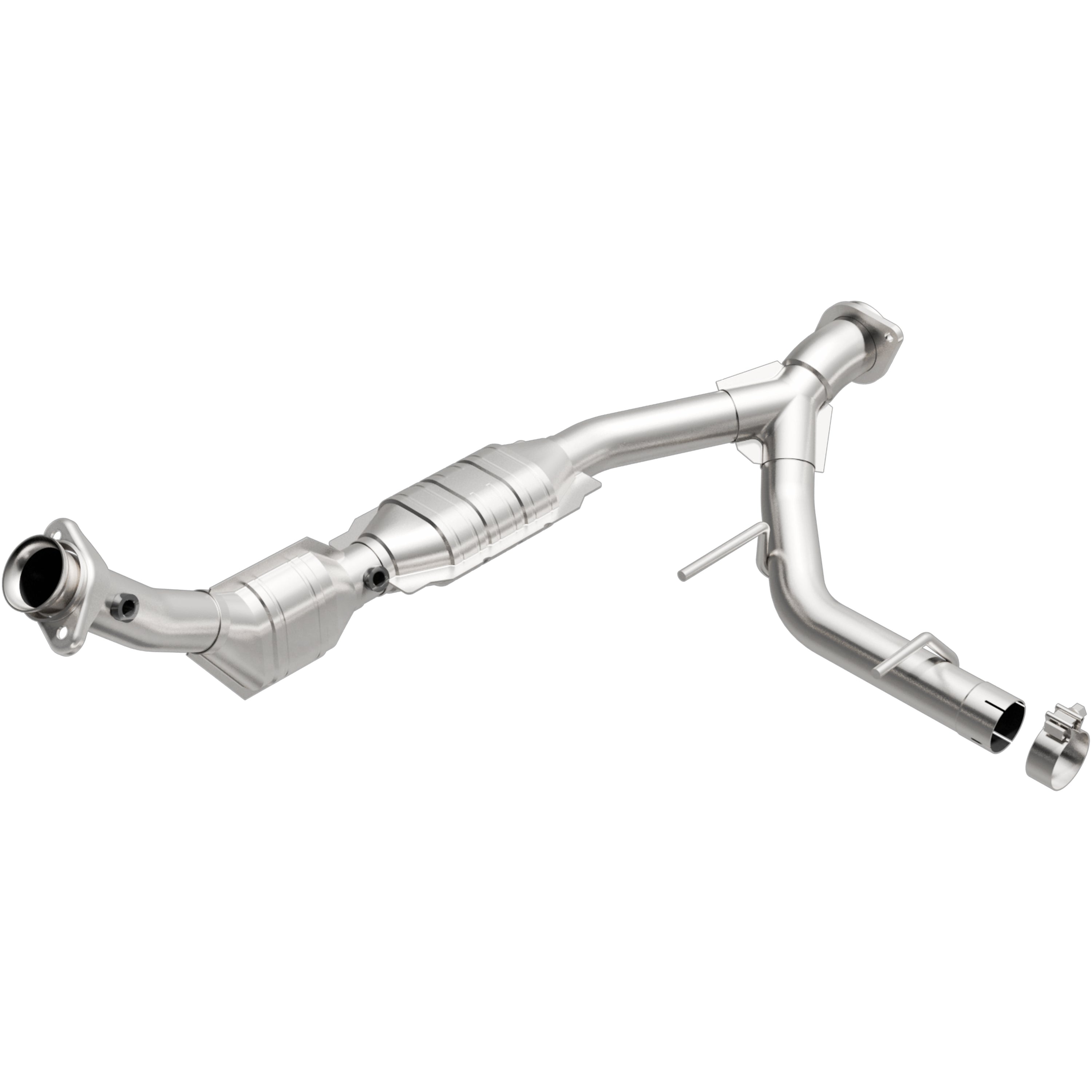 HM Grade Federal / EPA Compliant Direct-Fit Catalytic Converter <br>03-04 Ford Expedition 5.4L