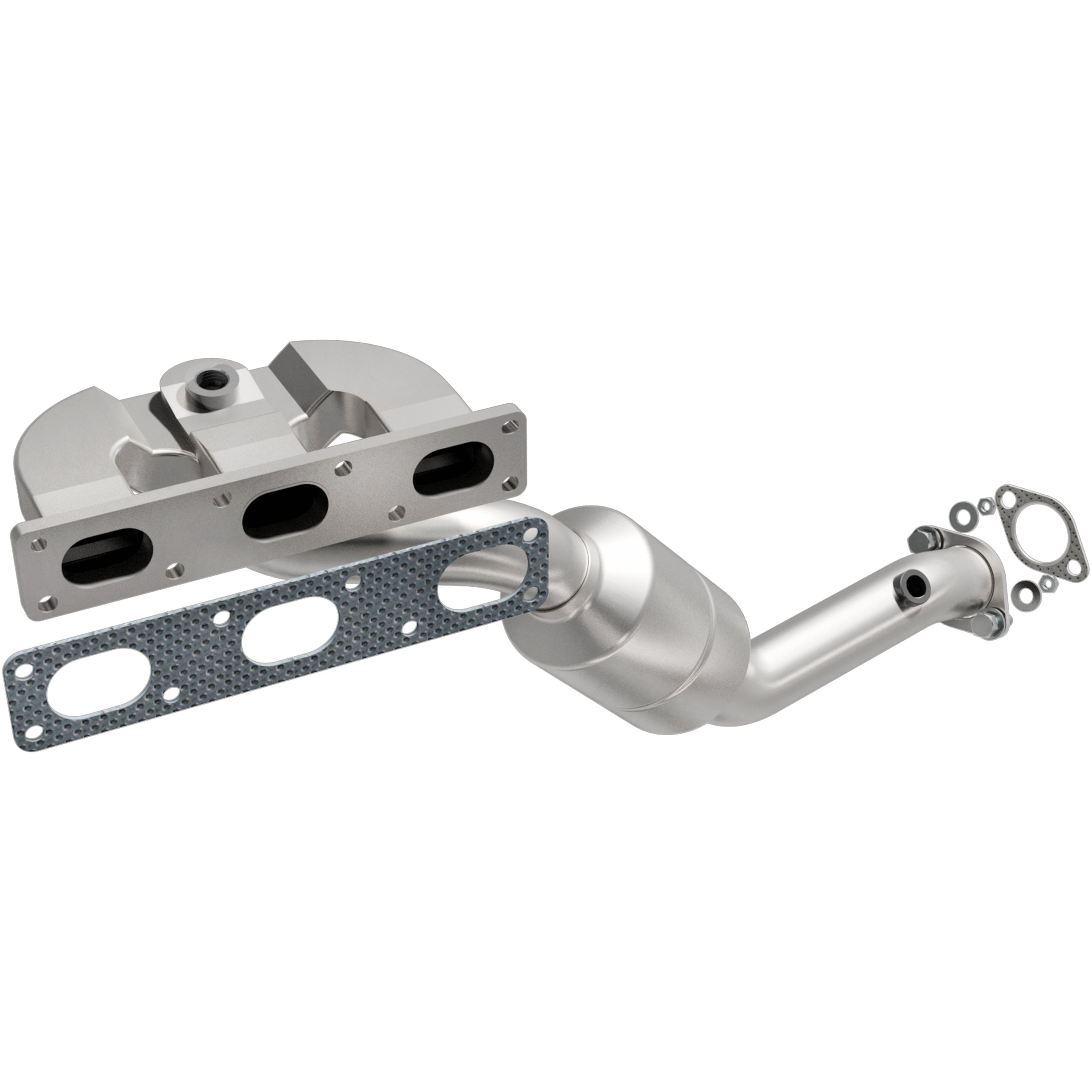 HM Grade Federal / EPA Compliant Manifold Catalytic Converter <br>04-05 BMW 525i 2.5L, 04-05 BMW 530i 3.0L