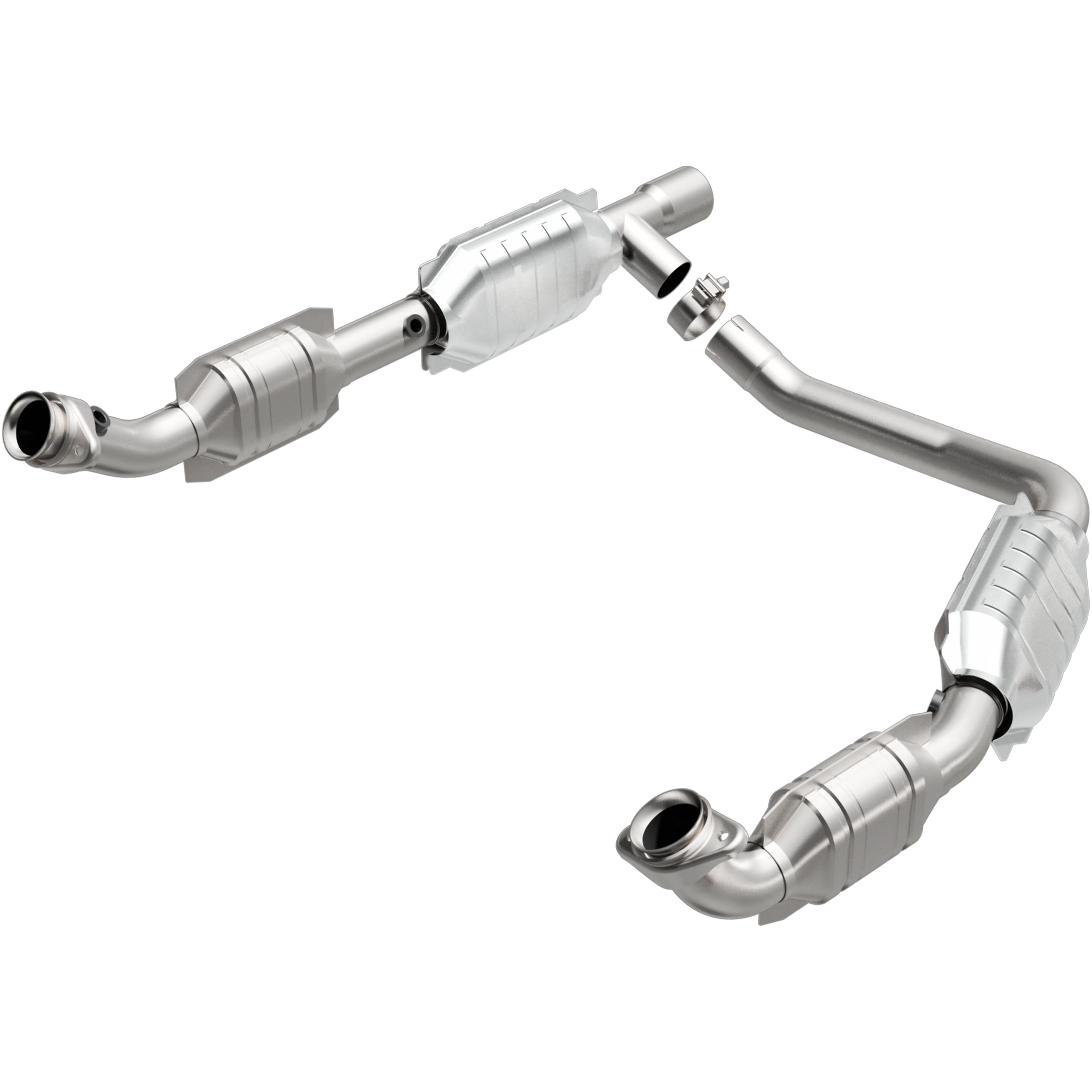 HM Grade Federal / EPA Compliant Direct-Fit Catalytic Converter <br>04-08 Ford E-150, E-250, E-350 Super Duty