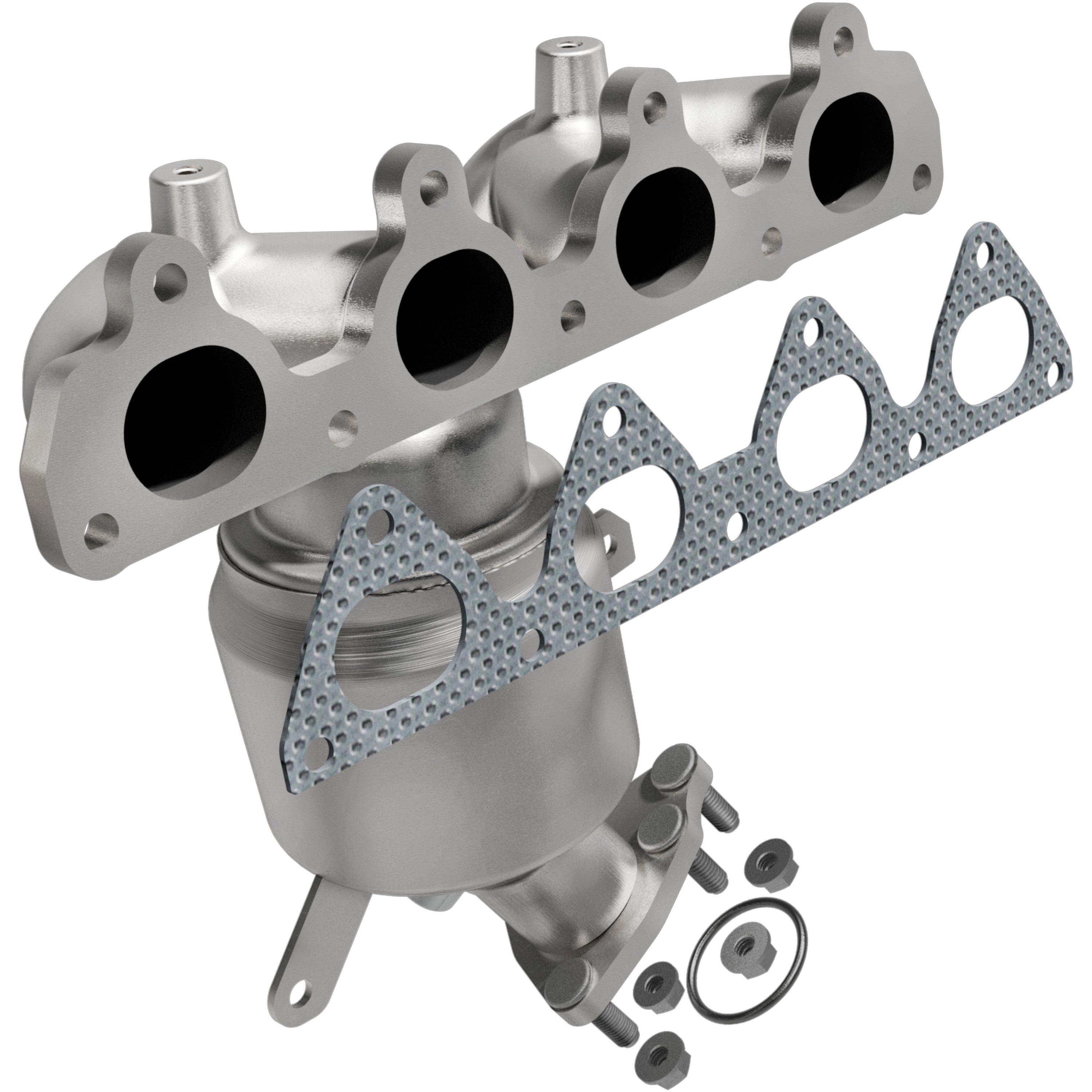 HM Grade Federal / EPA Compliant Manifold Catalytic Converter <br>96-00 Honda Civic 1.6L, 96-97 Honda Civic del Sol 1.6L