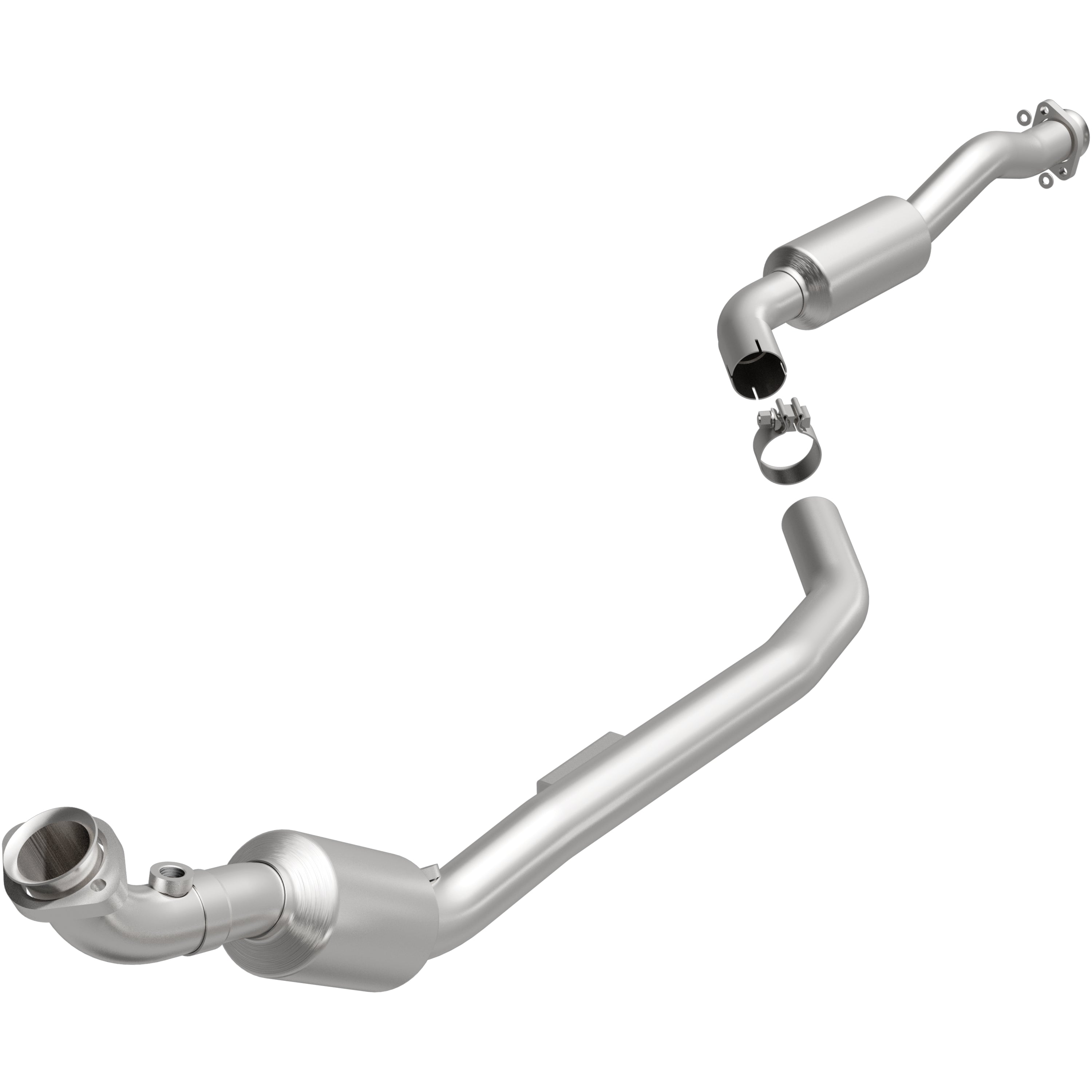 California Grade CARB Compliant Direct-Fit Catalytic Converter <br>2007 Mercedes-Benz E350 3.5L 4Matic Left