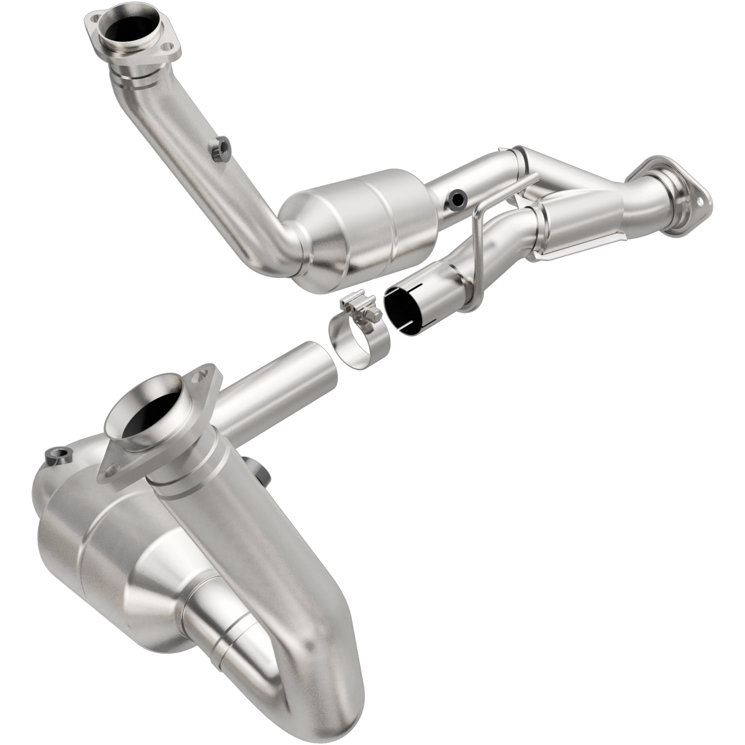 OEM Grade Federal / EPA Compliant Direct-Fit Catalytic Converter <br>06-10 Jeep Commander 4.7L, 5.7L, 05-10 Grand Cherokee 4.7L, 5.7L