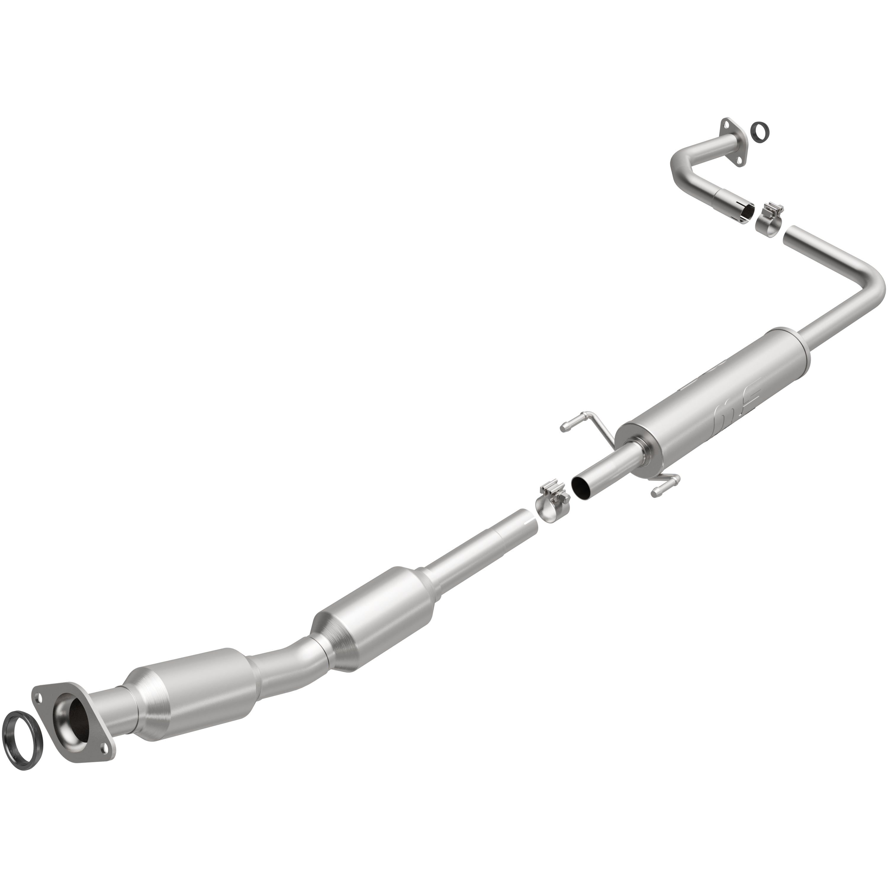 OEM Grade Federal / EPA Compliant Manifold Catalytic Converter <br>04-09 Toyota Prius