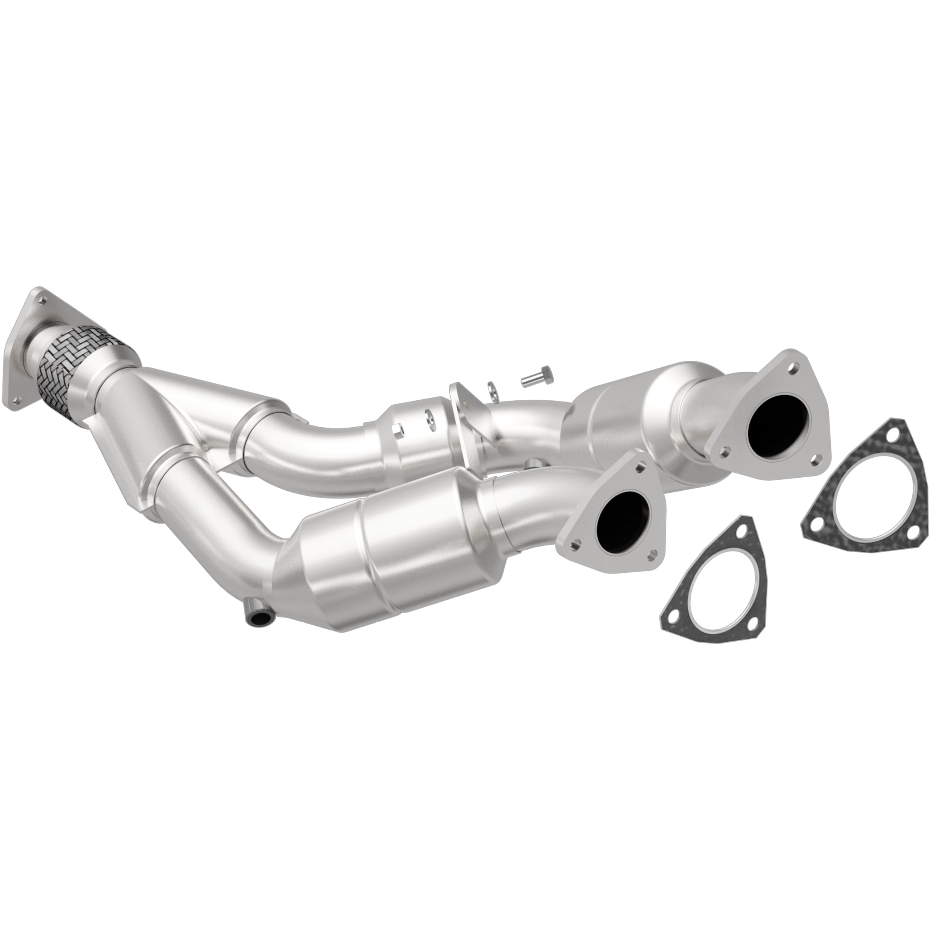 OEM Grade Federal / EPA Compliant Direct-Fit Catalytic Converter <br>04-06 Porsche Cayenne, Volkswagen Touareg 3.2L