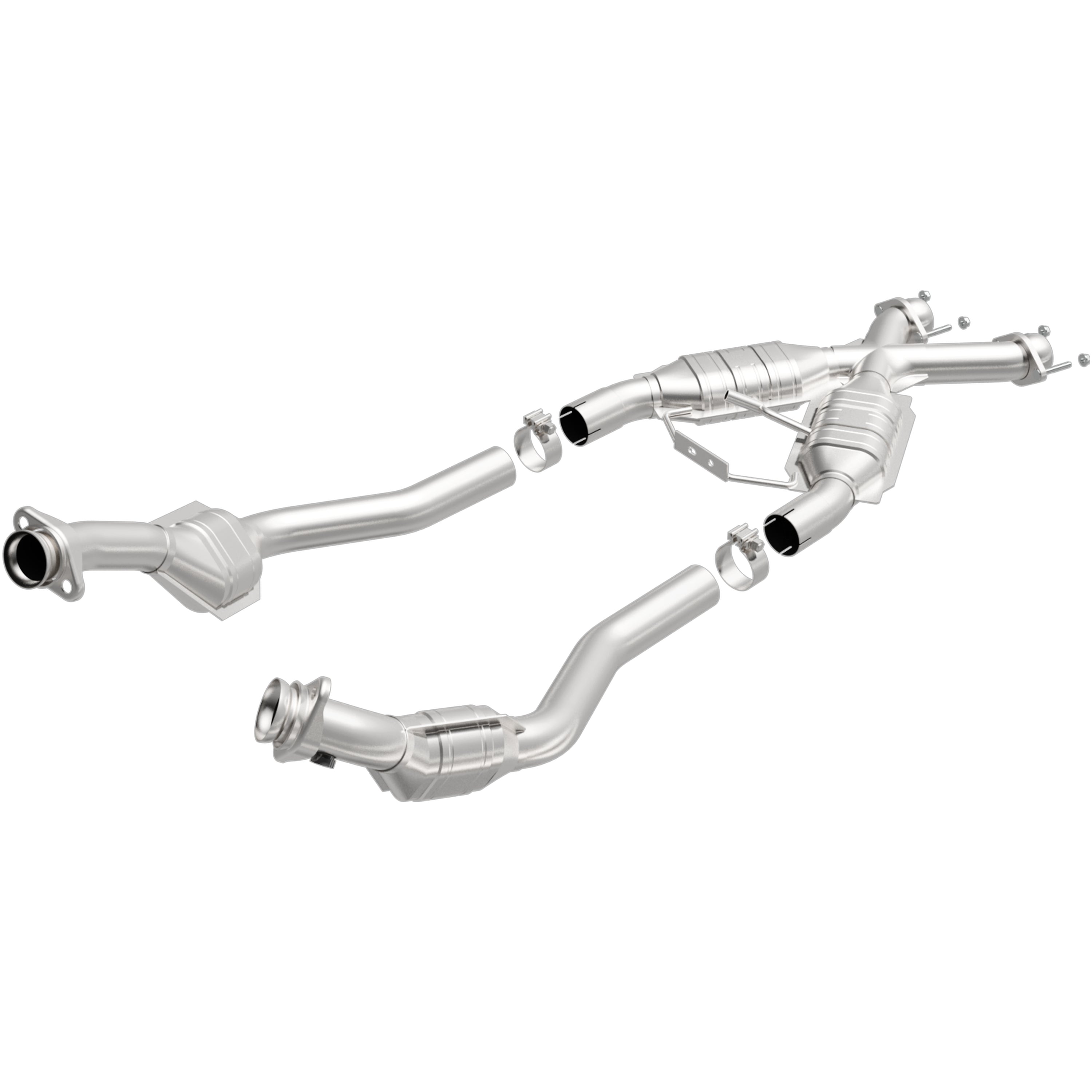 Standard Grade Federal / EPA Compliant Direct-Fit Catalytic Converter <br>94-95 Ford Mustang 5.0L