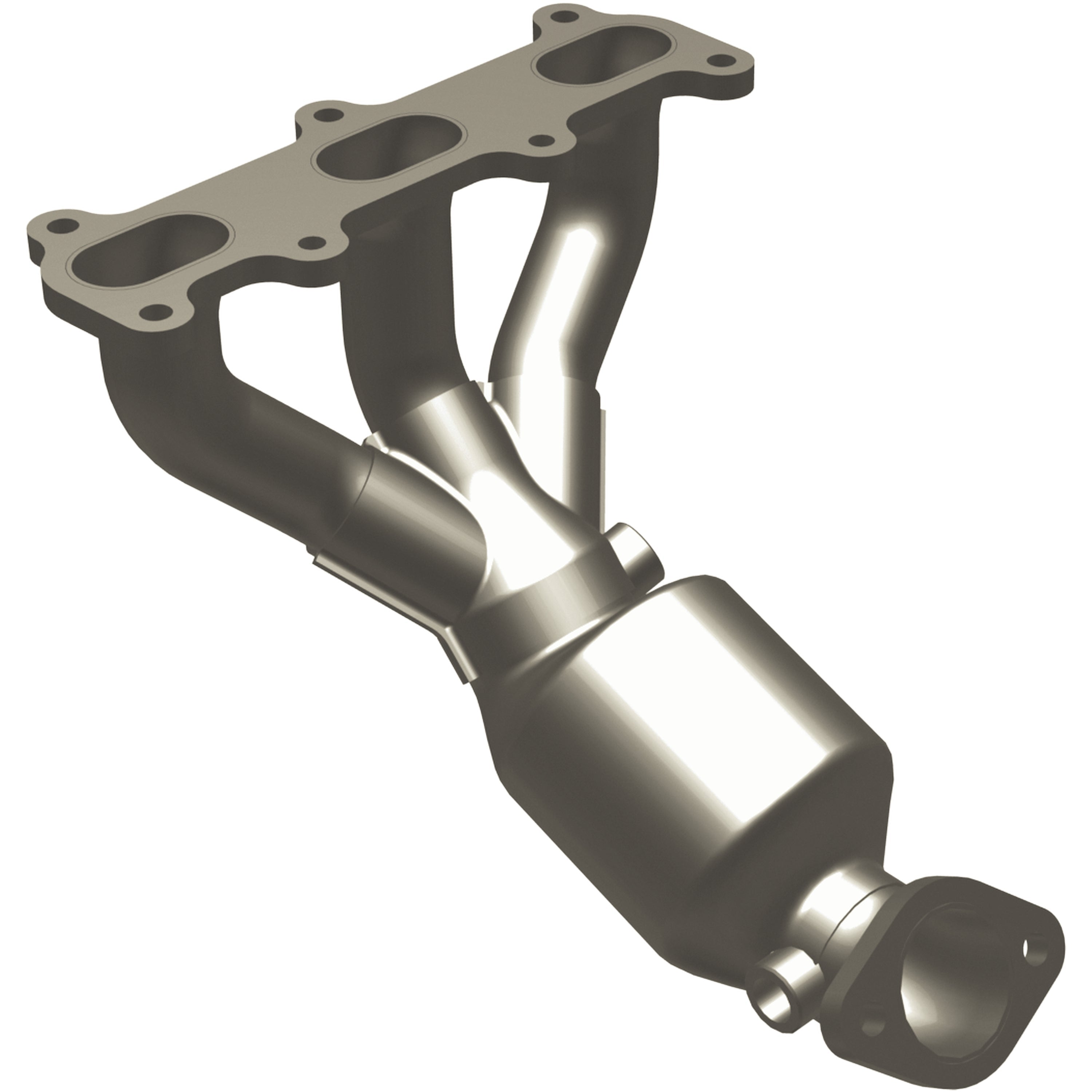 HM Grade Federal / EPA Compliant Manifold Catalytic Converter <br>01-06 Optima, 01-04 Magentis, 99-05 Sonata, 03-06 Tiburon