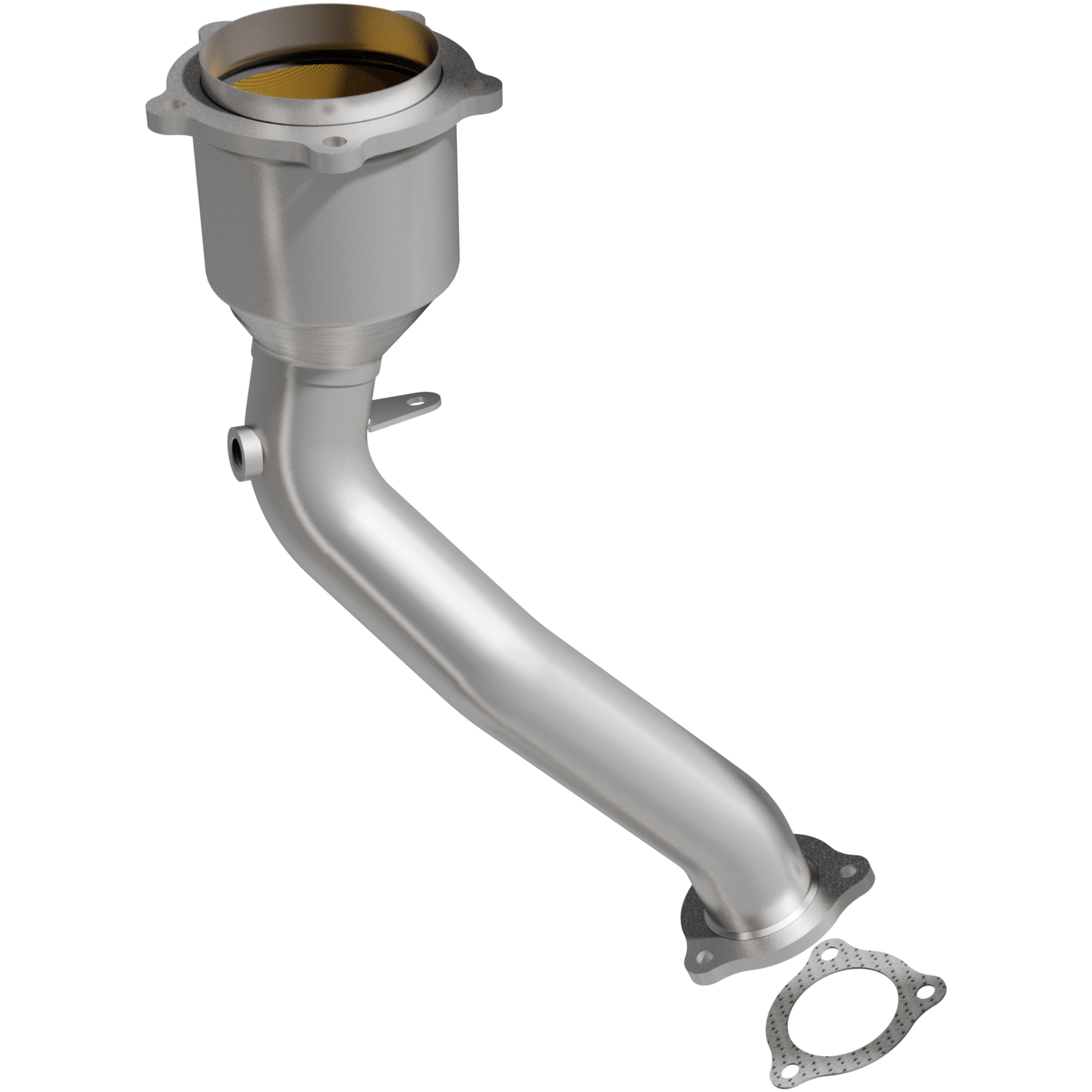 OEM Grade Federal / EPA Compliant Direct-Fit Catalytic Converter <br>10-11 Porsche Cayenne 4.8L