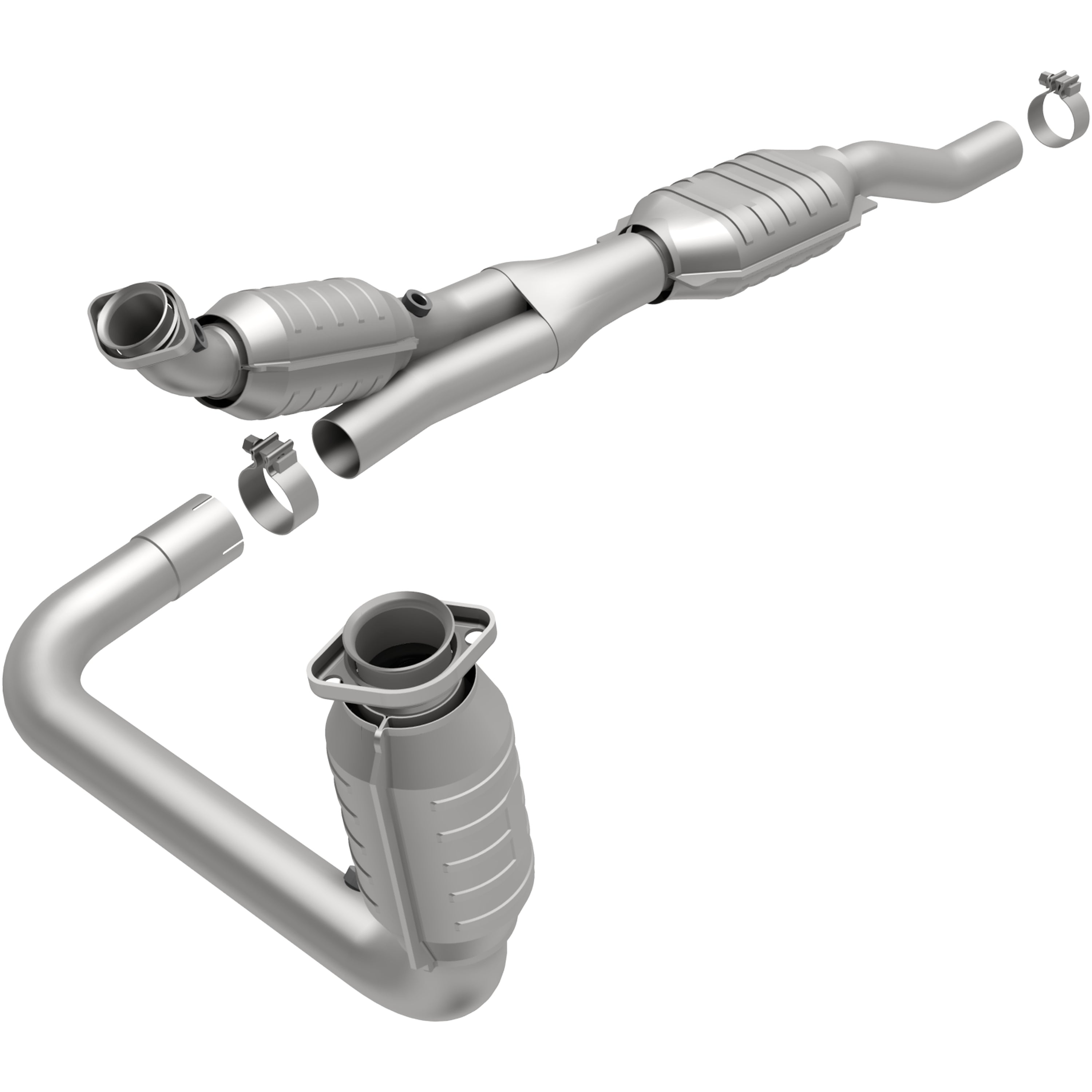 OEM Grade Federal / EPA Compliant Direct-Fit Catalytic Converter <br>2002 Dodge Ram 1500 5.9L