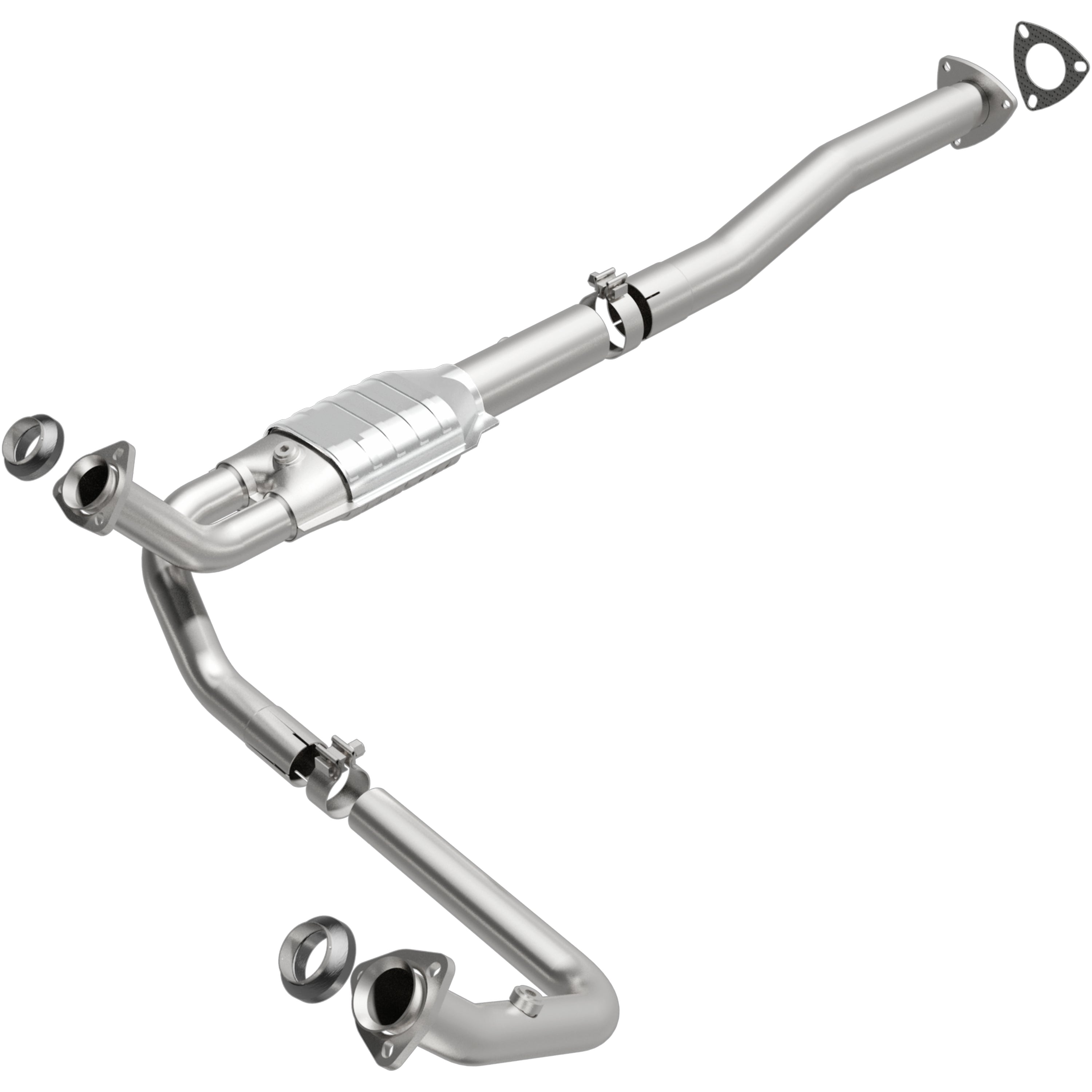 HM Grade Federal / EPA Compliant Direct-Fit Catalytic Converter <br>96-99 Chevy Express, GMC Savana 1500, 2500