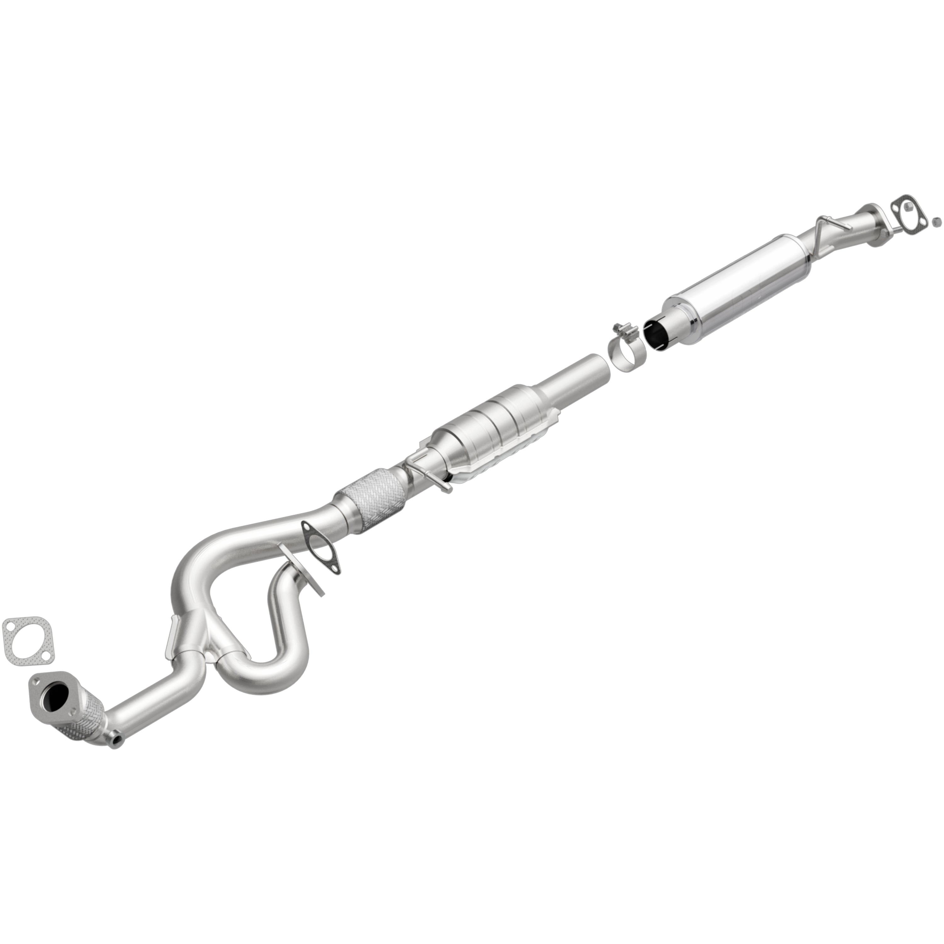 HM Grade Federal / EPA Compliant Direct-Fit Catalytic Converter <br>03-06 Hyundai Santa Fe 3.5L