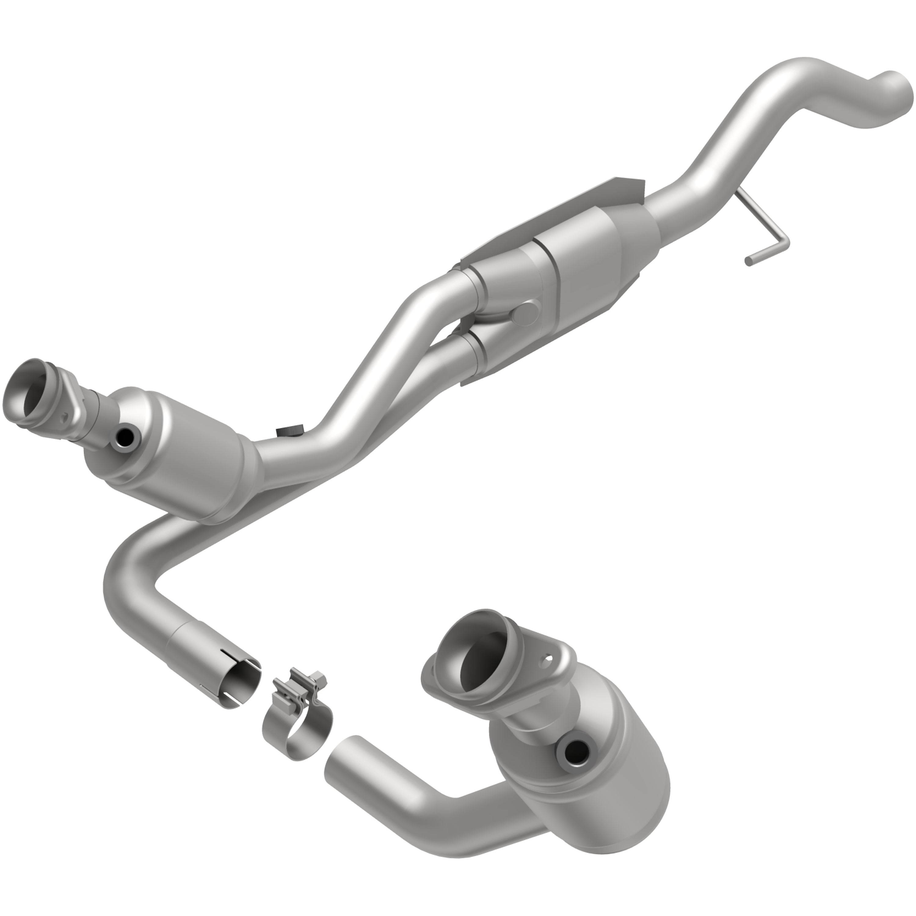 OEM Grade Federal / EPA Compliant Direct-Fit Catalytic Converter <br>00-03 Dodge Dakota 4.7L