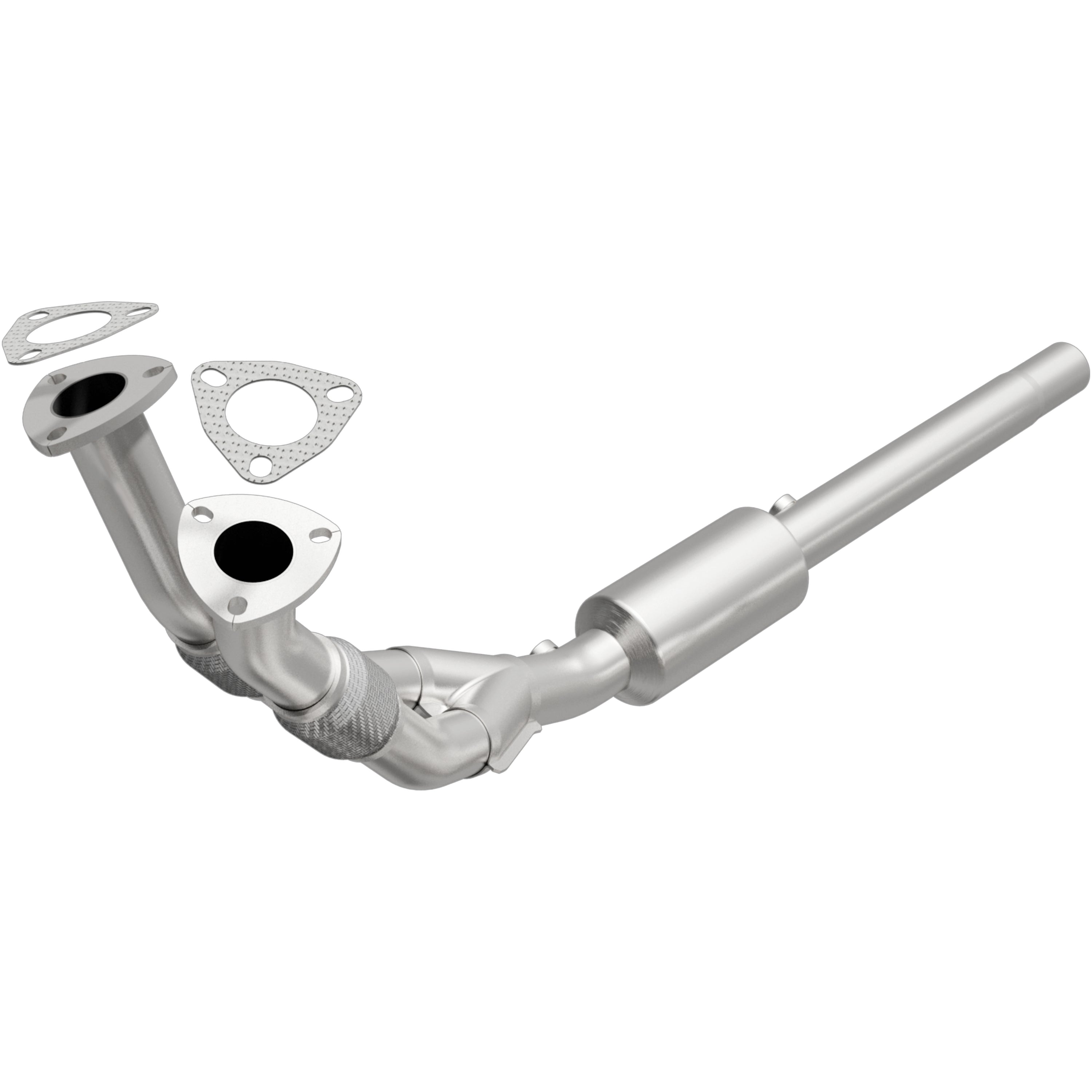 OEM Grade Federal / EPA Compliant Direct-Fit Catalytic Converter <br>99-02 VW Jetta 2.8L AFP, 99-02 VW Golf 2.8L A4 AFP