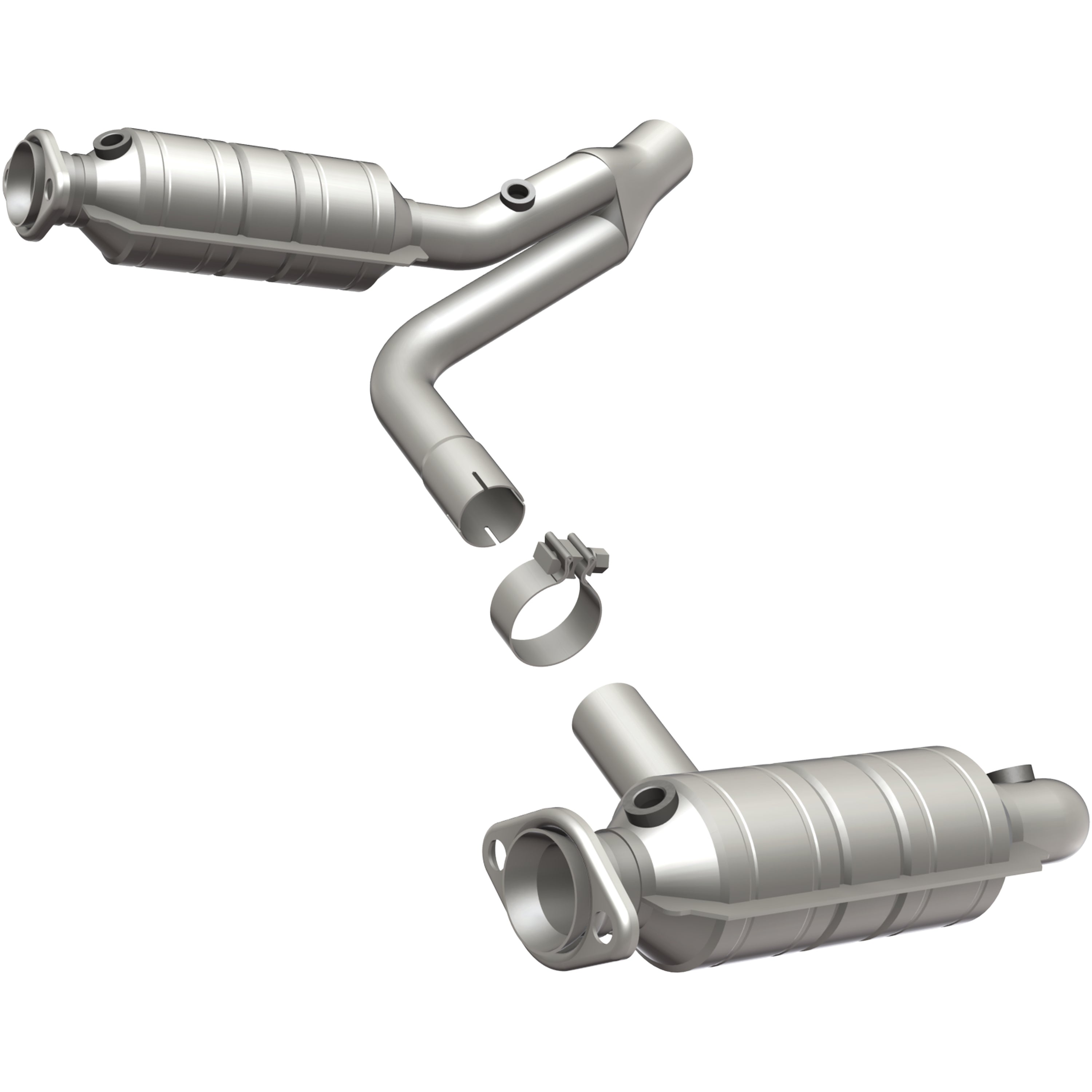 HM Grade Federal / EPA Compliant Direct-Fit Catalytic Converter <br>05-06 Dodge Dakota, 2006 Mitsubishi Raider 3.7L