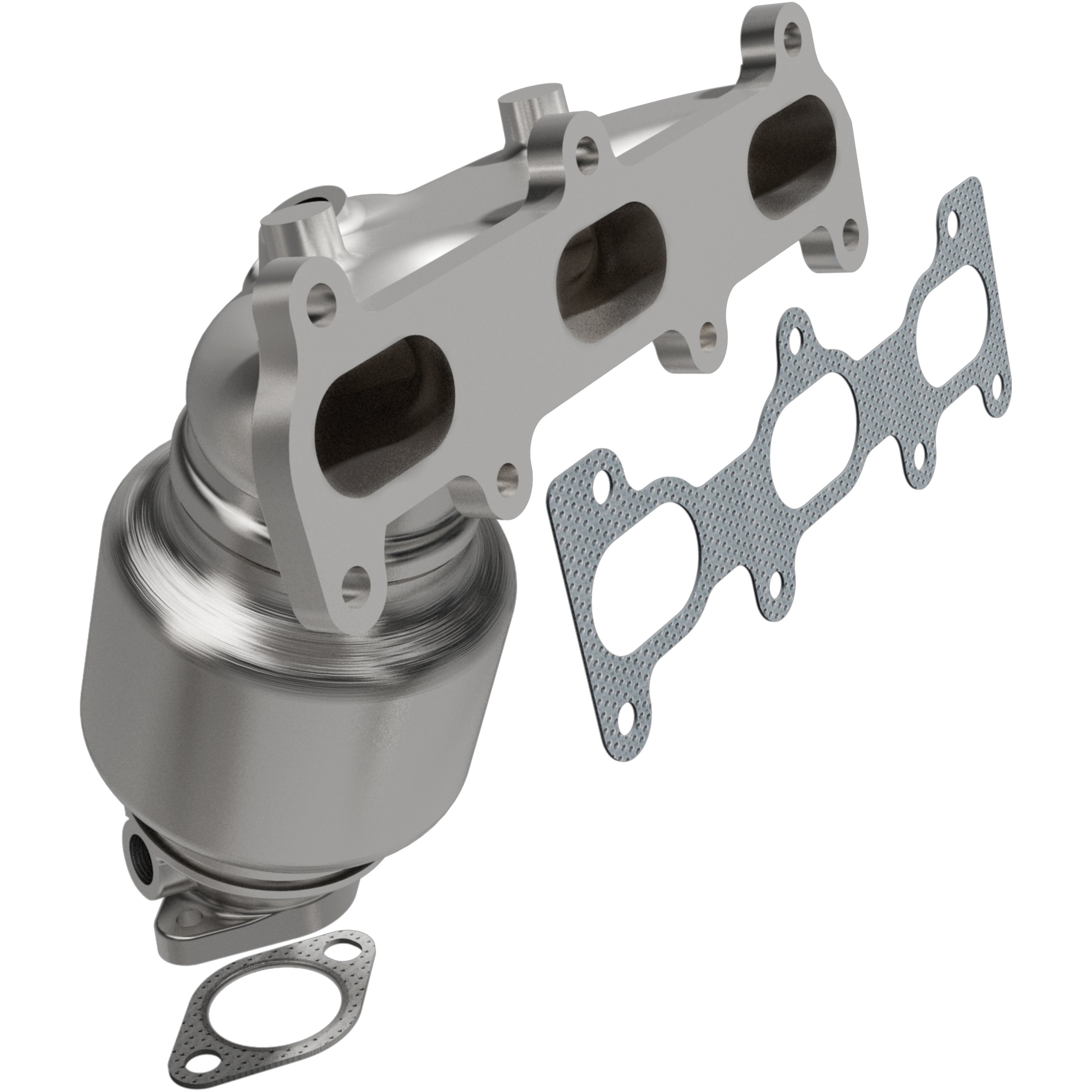 HM Grade Federal / EPA Compliant Manifold Catalytic Converter <br>06-10 Kia Optima, 07-10 Rondo, 07-09 Santa Fe 2.7L