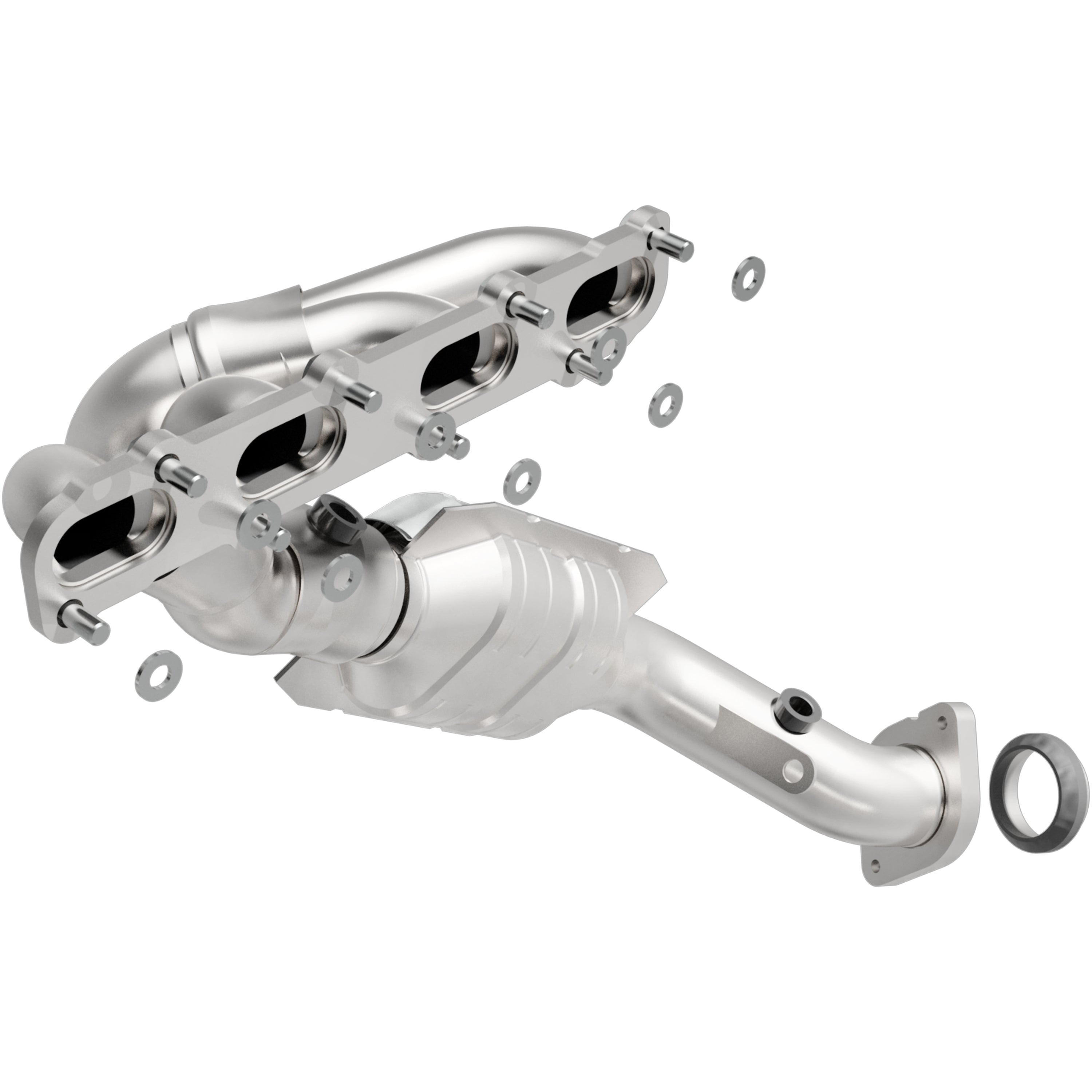 HM Grade Federal / EPA Compliant Manifold Catalytic Converter <br>04-09 Cadillac XLR 4.4L, 4.6L