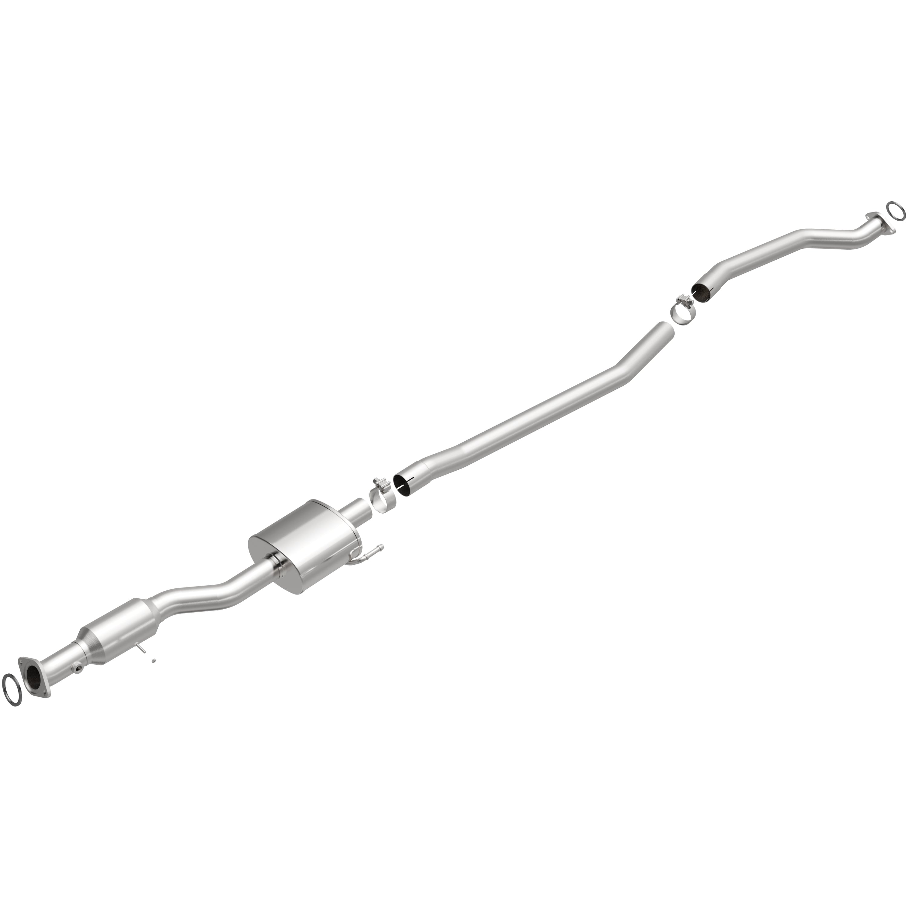 OEM Grade Federal / EPA Compliant Direct-Fit Catalytic Converter <br>16-17 Mazda CX-9 2.5L AWD