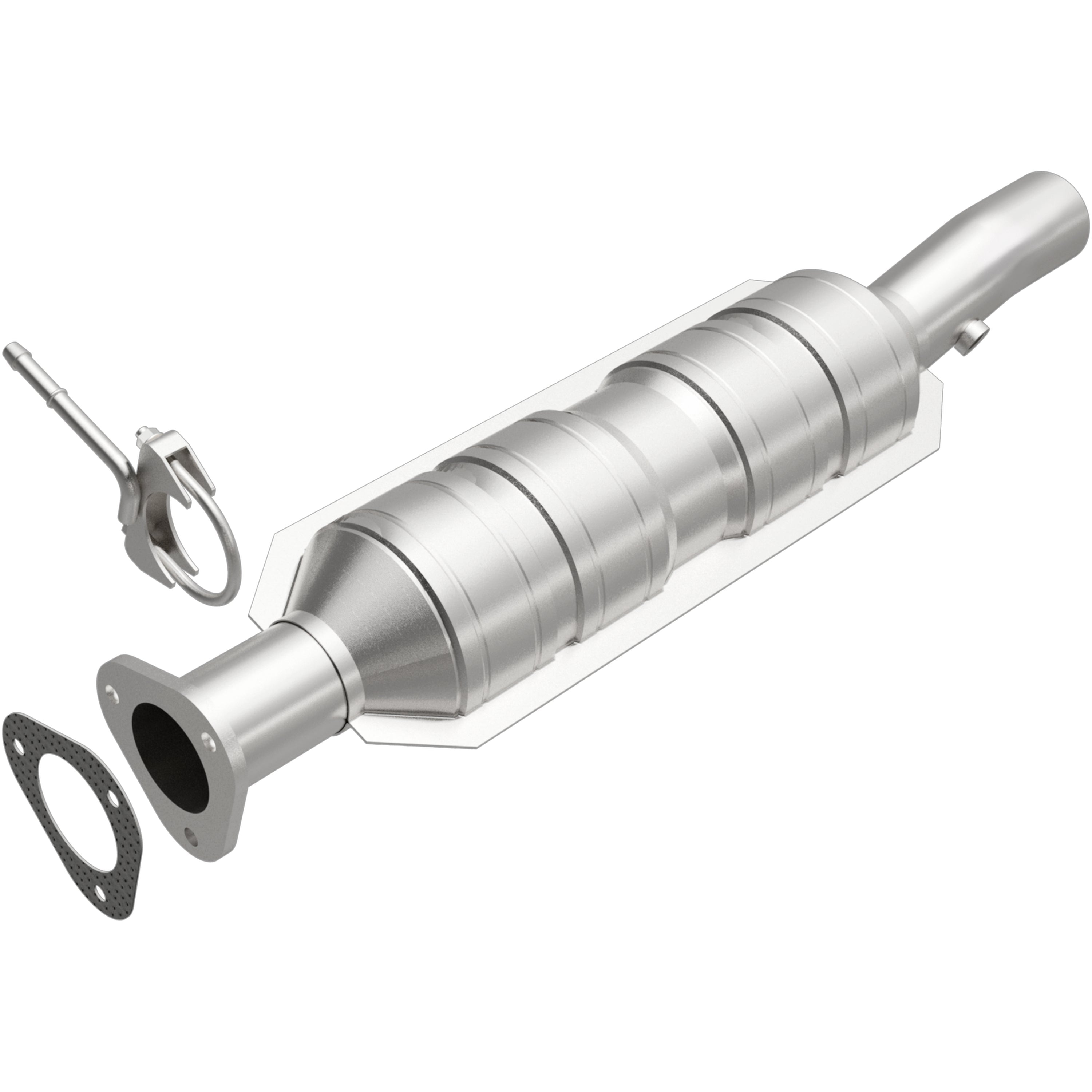 OEM Grade Federal / EPA Compliant Direct-Fit Catalytic Converter <br>07-08 Ford E-350 Super Duty 5.4L, 6.8L