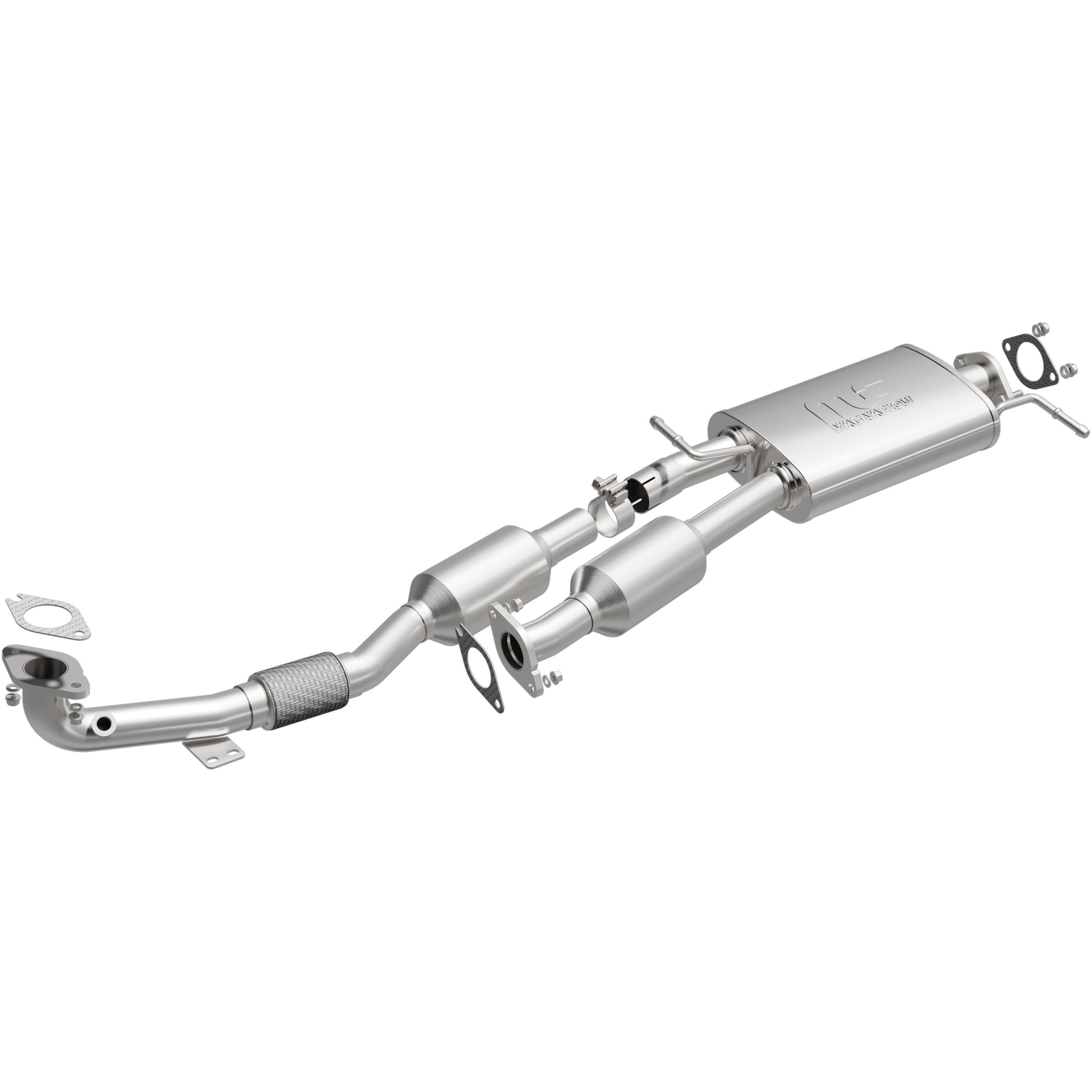 OEM Grade Federal / EPA Compliant Direct-Fit Catalytic Converter <br>18-21 Buick Enclave, Chevy Traverse 3.6L