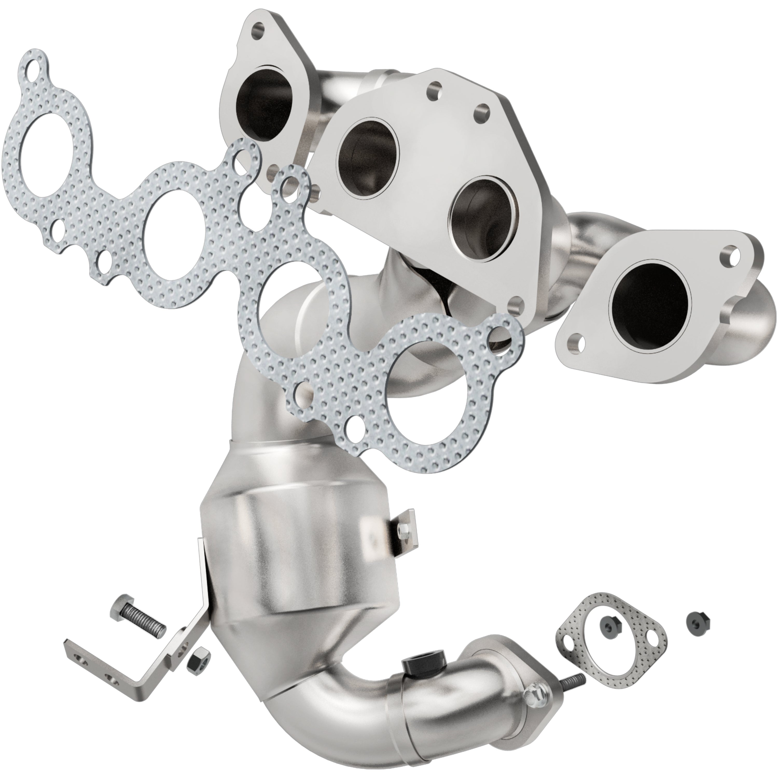 HM Grade Federal / EPA Compliant Direct-Fit Catalytic Converter <br>05-11 Volvo XC90 4.4L