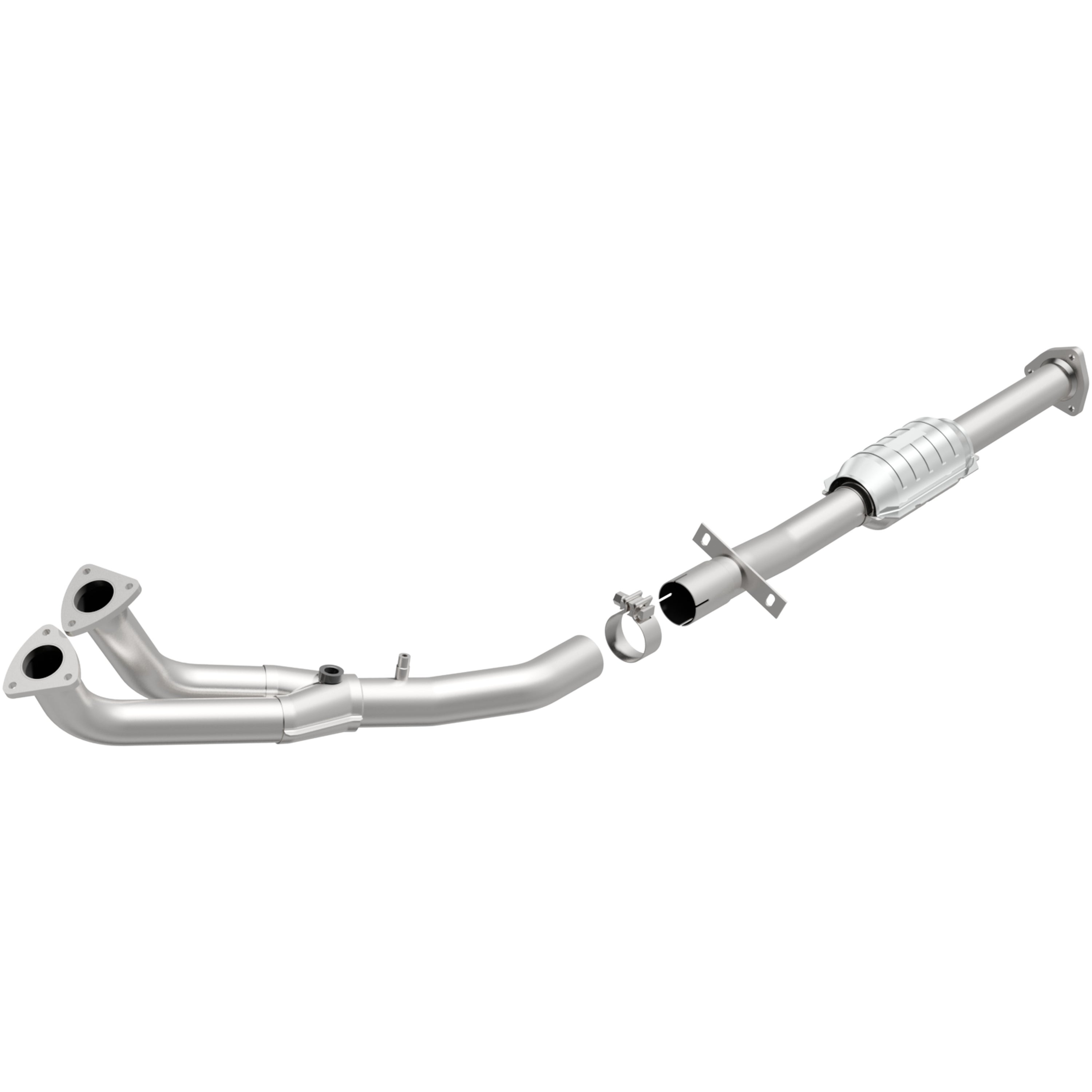 Standard Grade Federal / EPA Compliant Direct-Fit Catalytic Converter <br>87-89 Porsche 944 2.5L, 2.7L